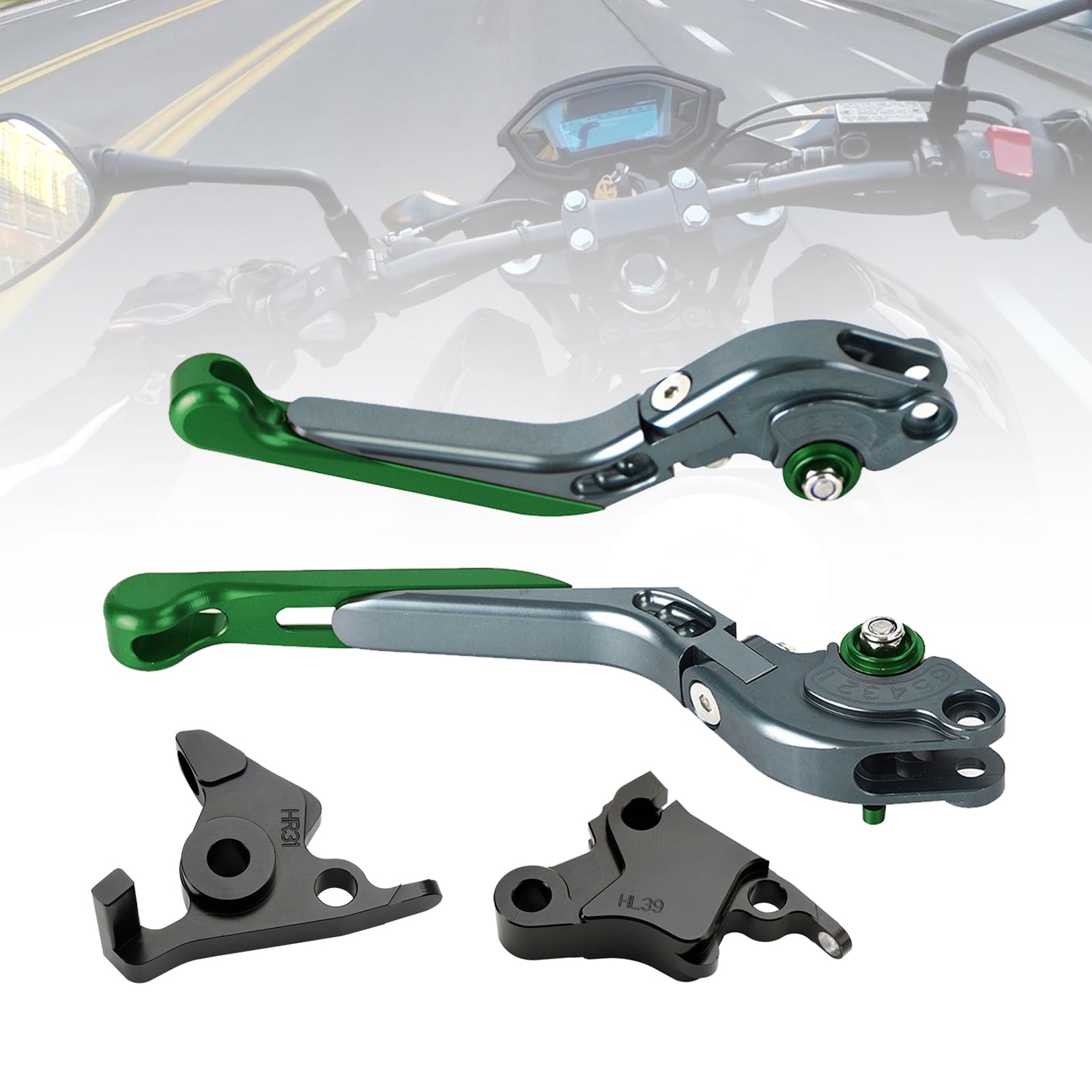 Levier de frein d'embrayage réglable pour CFMOTO 450SS 450SR 21-23 450NK 23-24