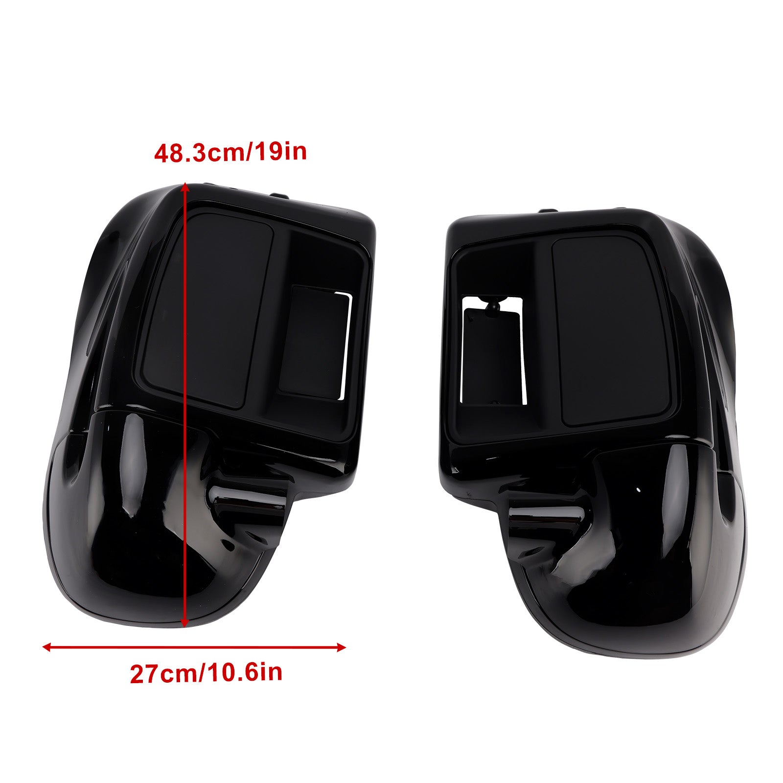 Nižje prezračevane prezračene škatle za Touring Road Street Glide 2014-2024