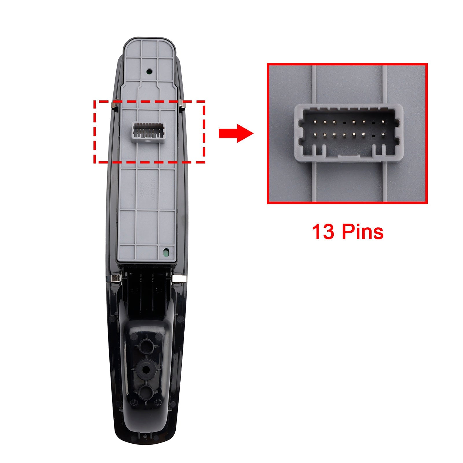 Renault Scenic 2009-2022 (809610017R) jakautumisen ja ulkoisten peilien ohjauskytkin