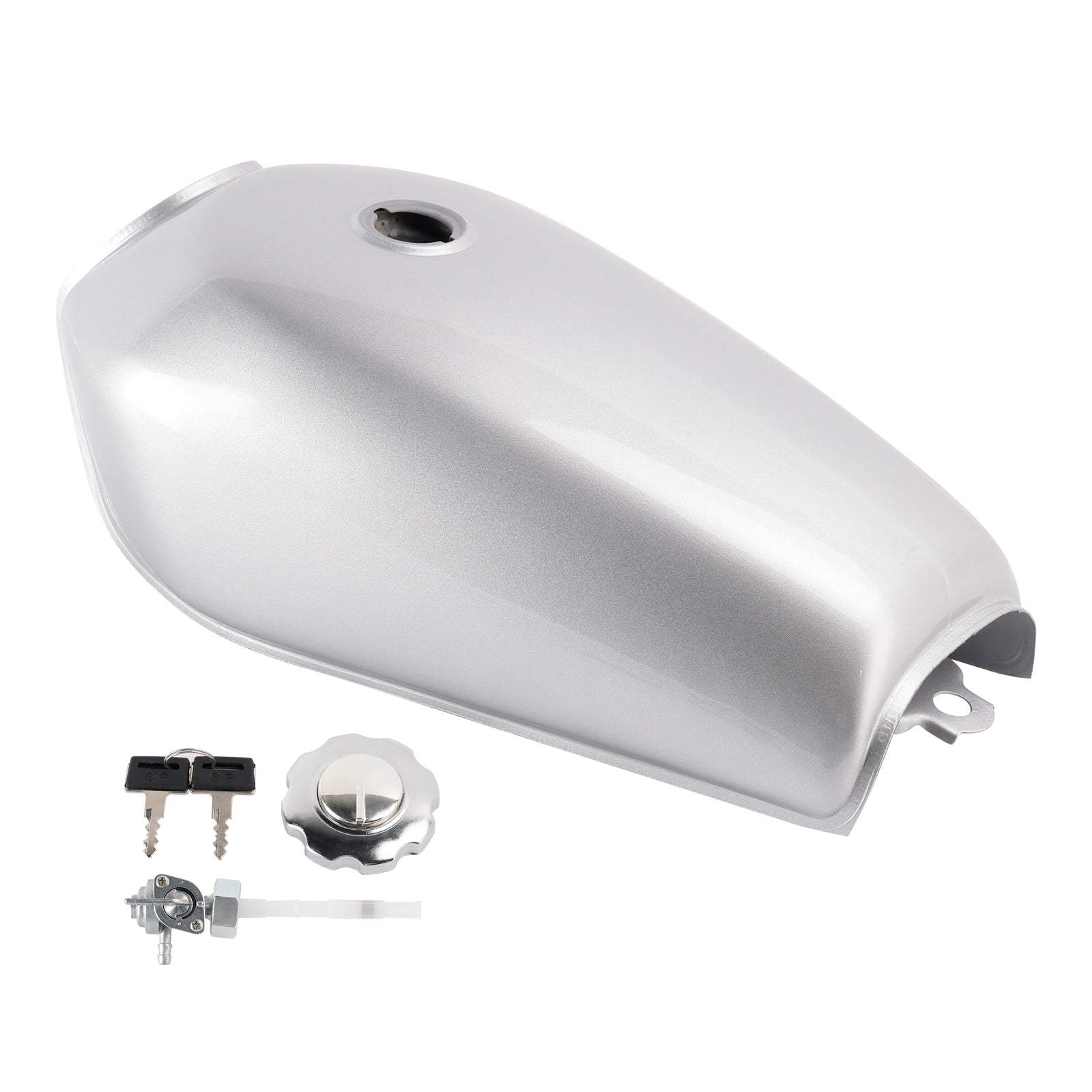 Dorman 578-130 Coppia Cinghie Serbatoio Carburante | Argento, Resistente Alla Corrosione | Compatibile Con Alcuni Modelli Ford | OE F75Z 9054-GA