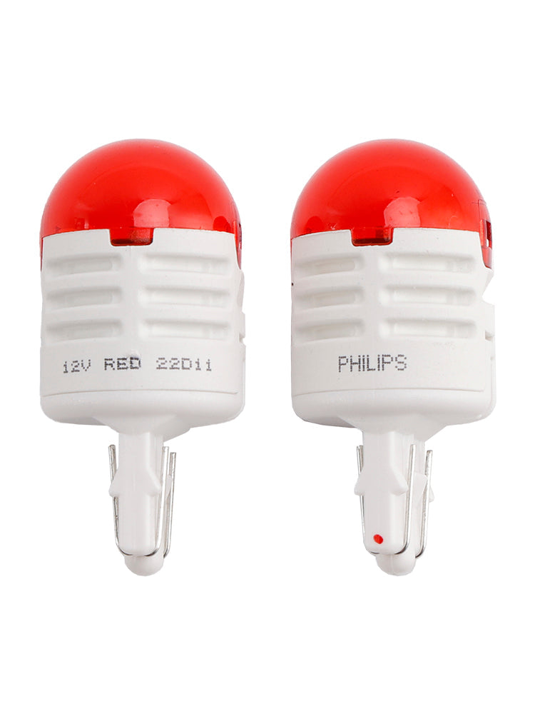 Faro LED rojo Ultinon Pro3000 W21/5W 11066 U30R para PHILIPS