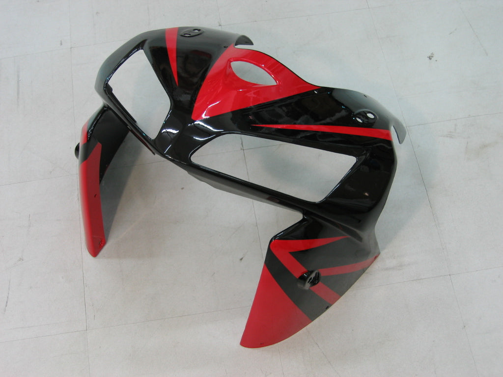 Kit de carénage en plastique ABS moulé par injection rouge pour Honda CBR600RR F5 2005-2006