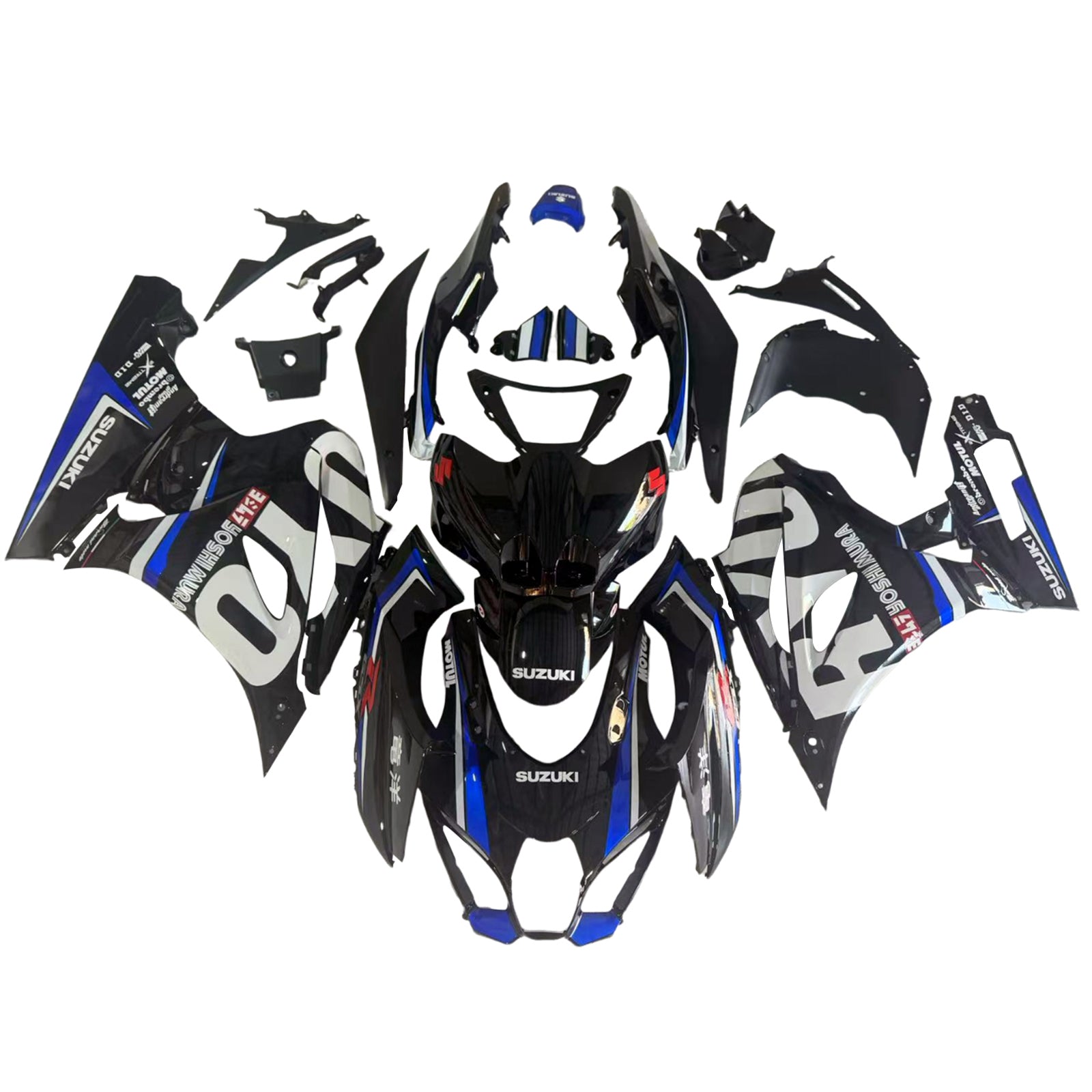 Kit di carenatura in plastica ABS per Suzuki GSXR1000 2017-2025 K17