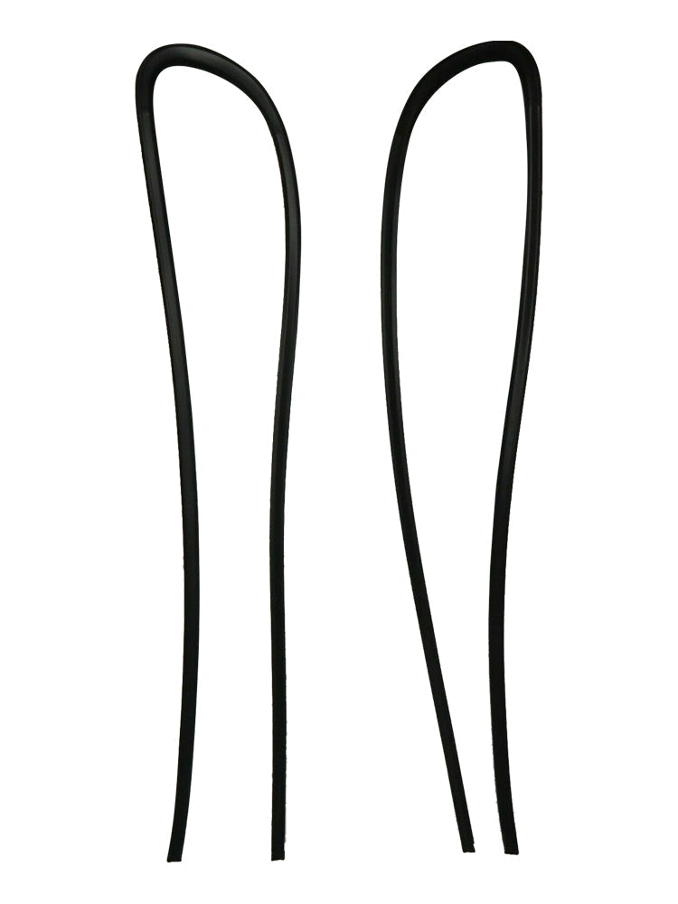 1988-1991 HONDA CR-X CRX EF8 Tuulilasin lasilista (2 kpl) Oikea ja Vasen 73810-SH2-003 73860SH2003