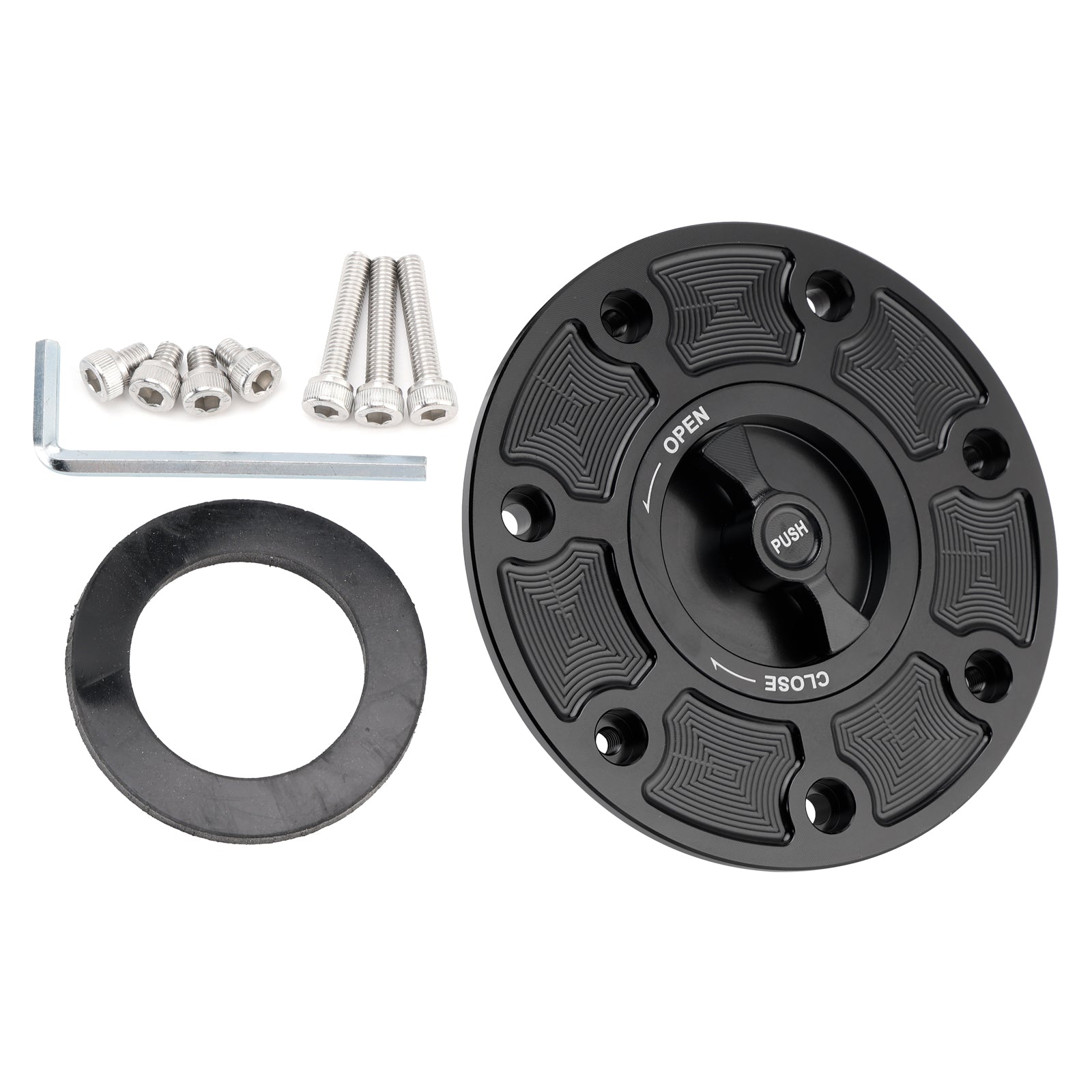 Aluminium snel draaibare tankdop voor 390/790/890 DUK 2017-2025 93807908000