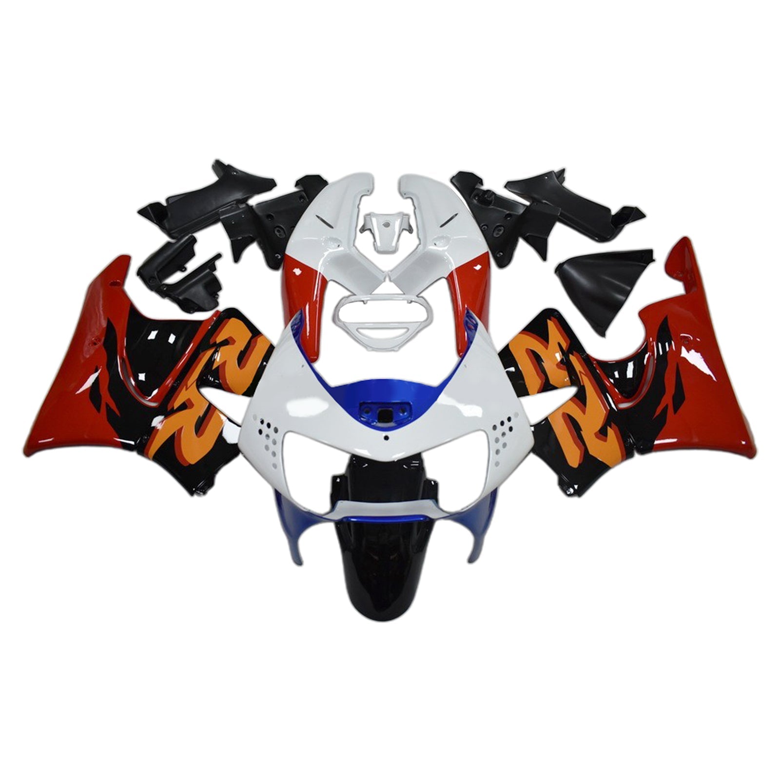 1998-1999 Honda CBR900RR 919 Vbrizgavanje kompleta za vbrizgavanje kompleta plastični abs