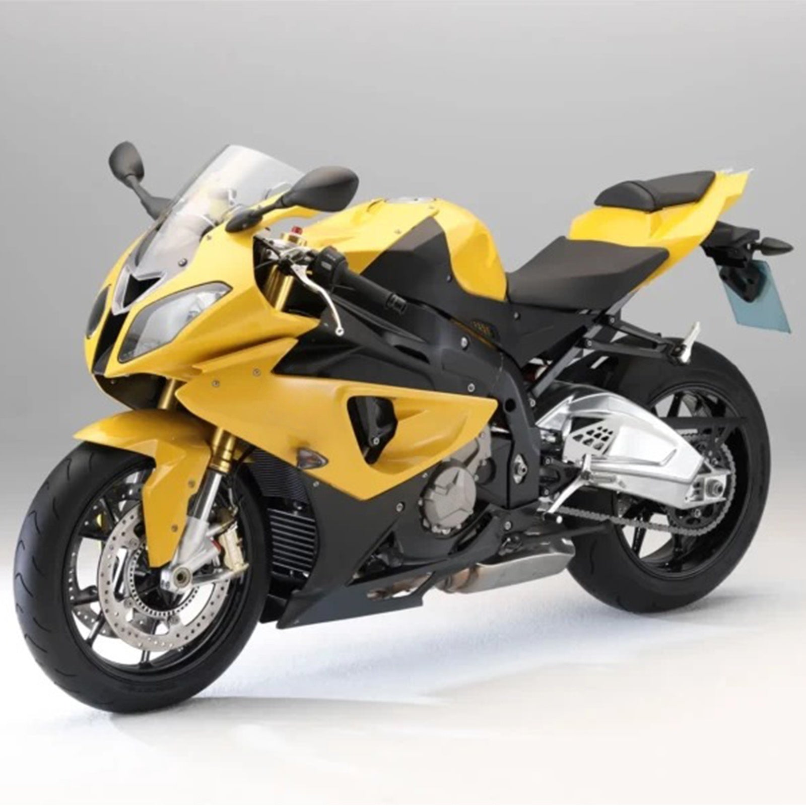 Kit de carénage par injection, carrosserie en plastique ABS, compatible avec BMW S1000RR 2009-2014