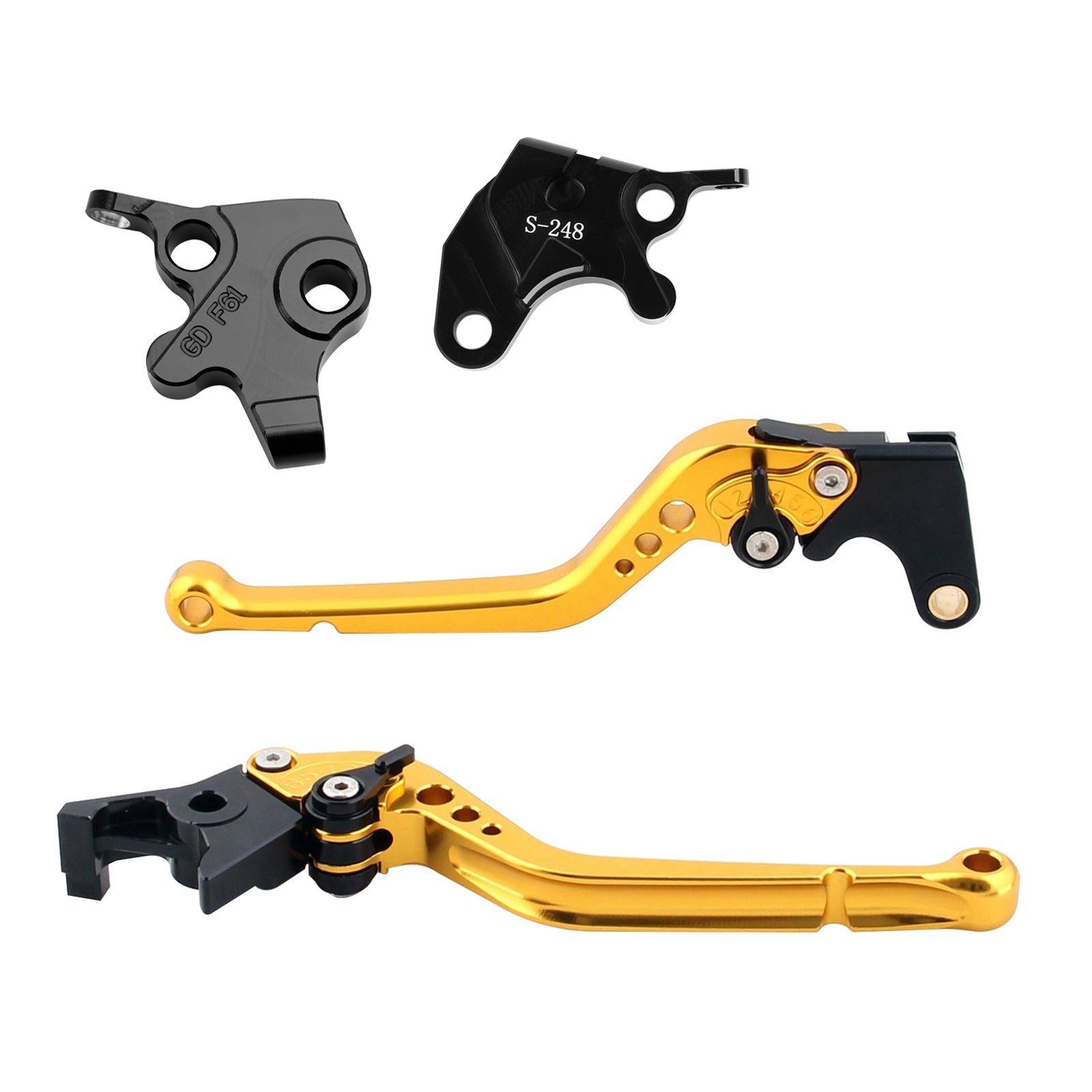 Dolga ročica zavore in sklopke za Yamaha YZF R125 2008-2011