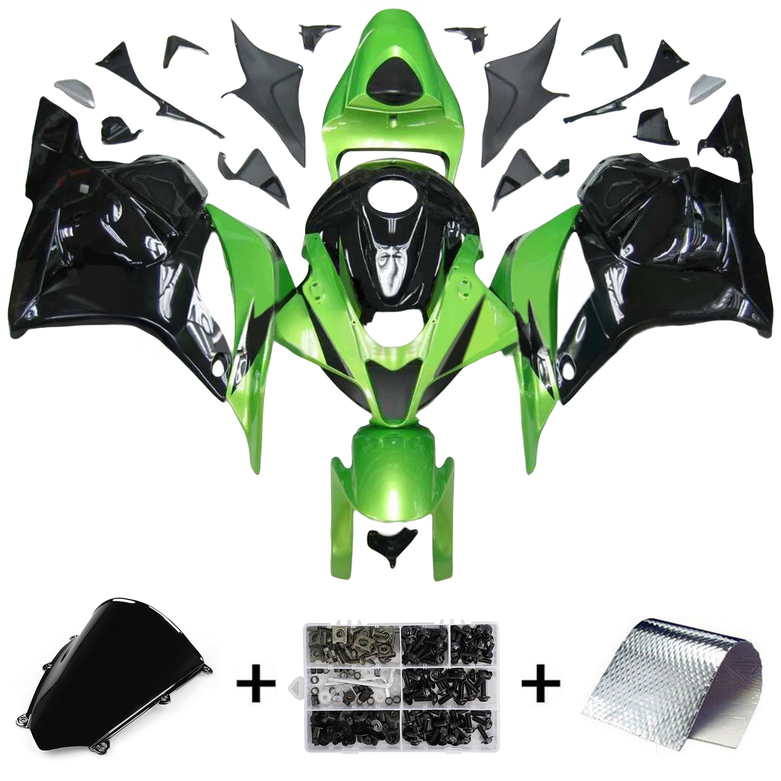 Kit de carénage à injection en plastique ABS pour Honda CBR600RR 2009-2012 F5