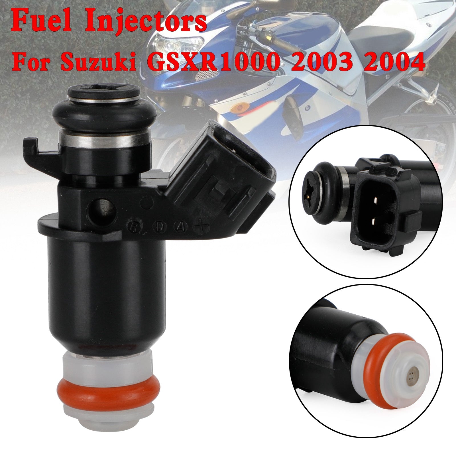 Réparation d'injecteur de carburant 15710-10G00 BSS04 pour Suzuki GSXR1000 2003-2004