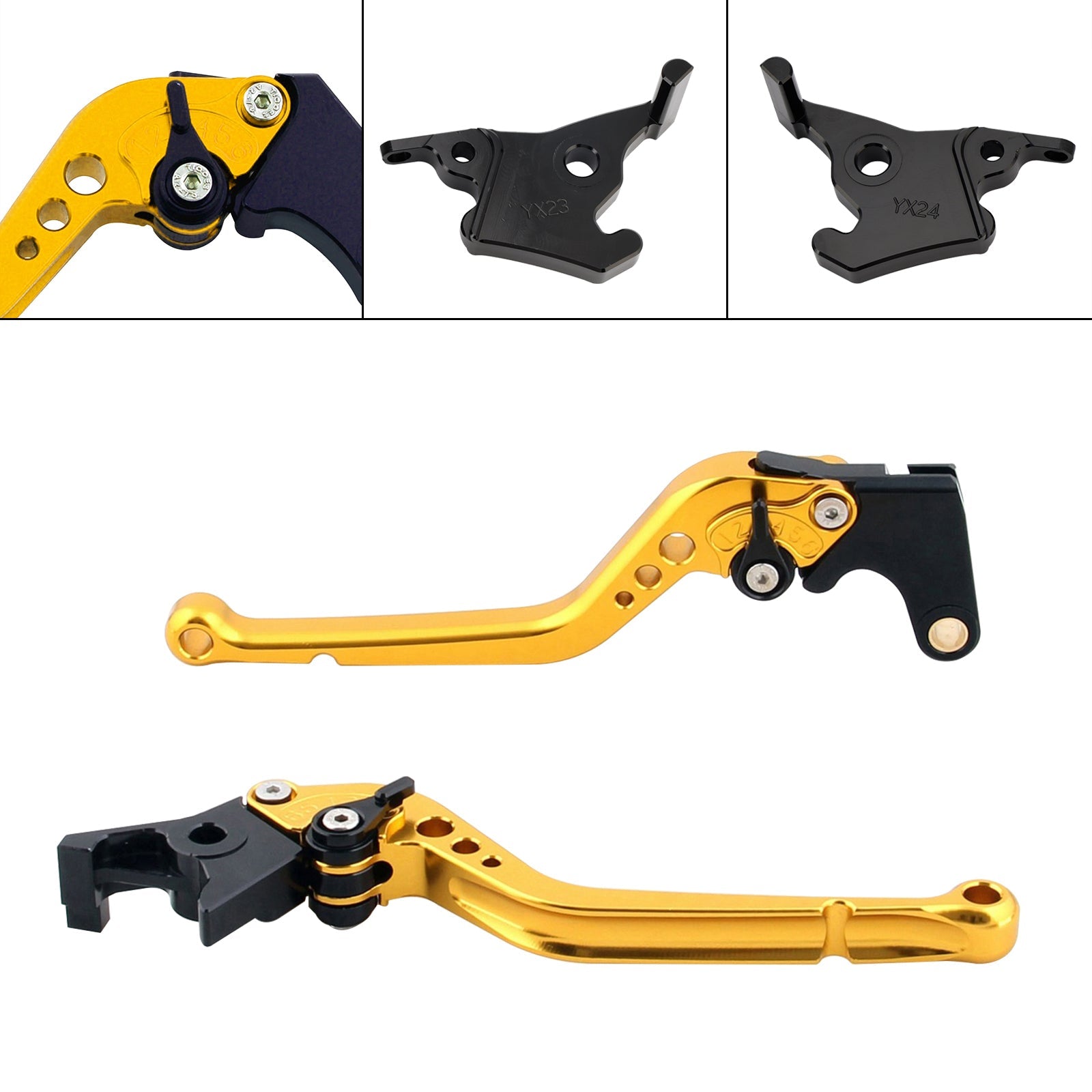 Levier d'embrayage et de frein long pour YAMAHA XMAX 300 (2023-2025)