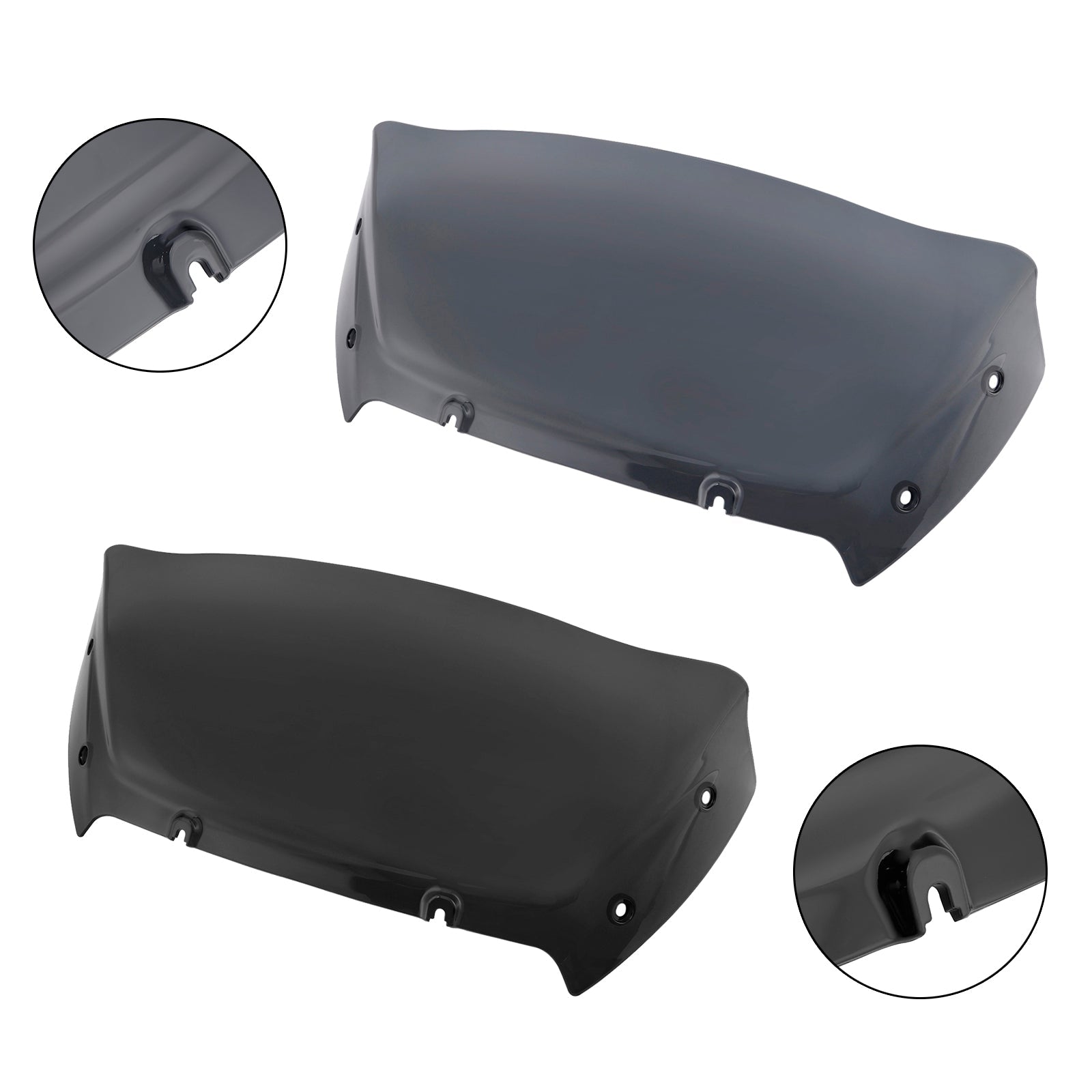 Vetrobransko steklo 9""za Touring Street Glide CVO 117 121 2023–2024"