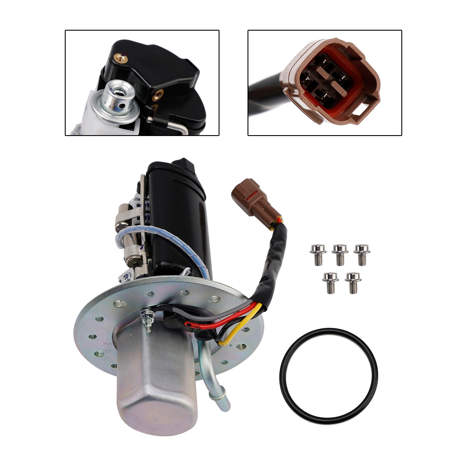 Pompa carburante per Suzuki GSX-R750 K1-K3 (2001-2003) : riferimenti 15100-35F00, 15100-35F01 e 15100-35FV0.