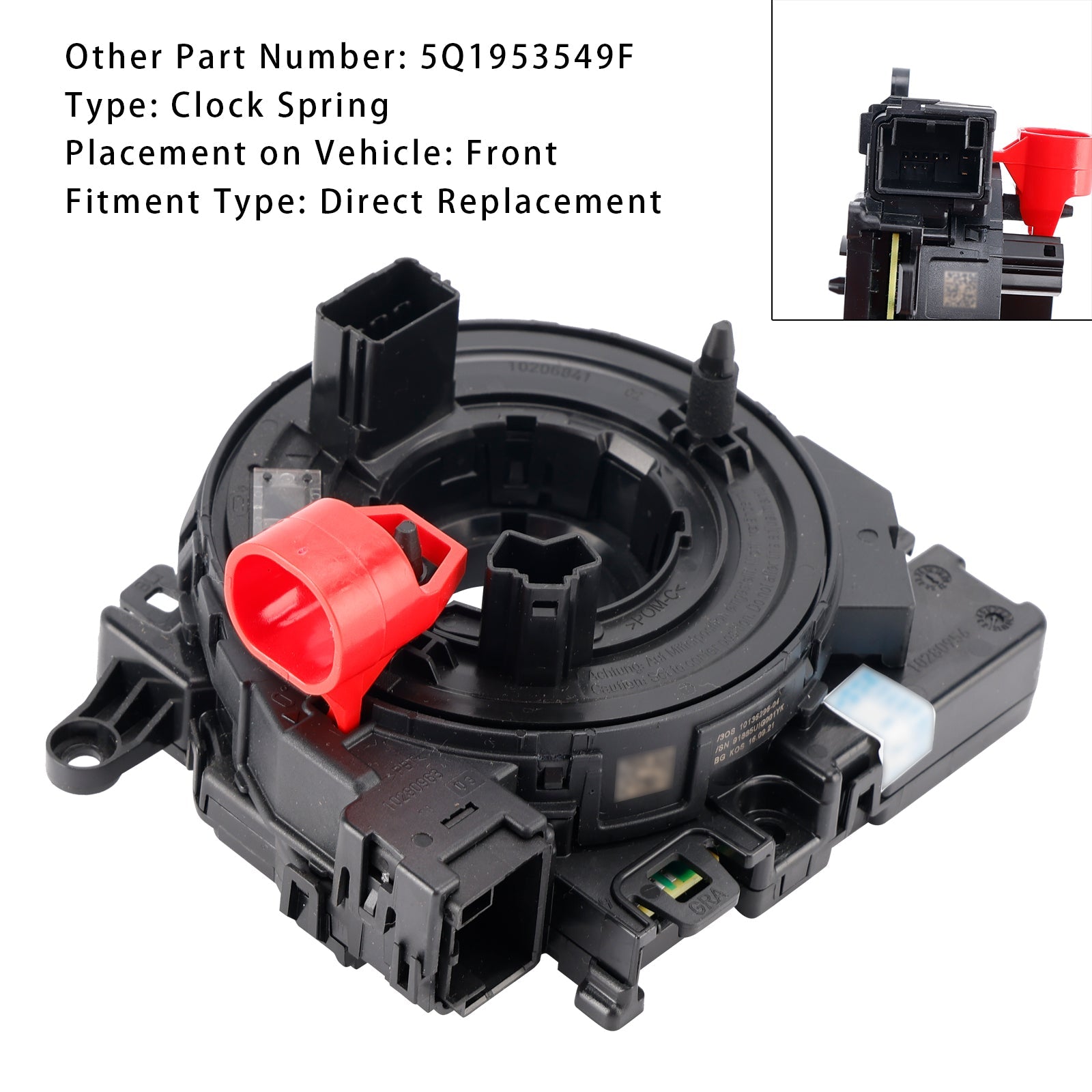 Lente van&Klok voor VW Golf R MK8 5Q1953549F