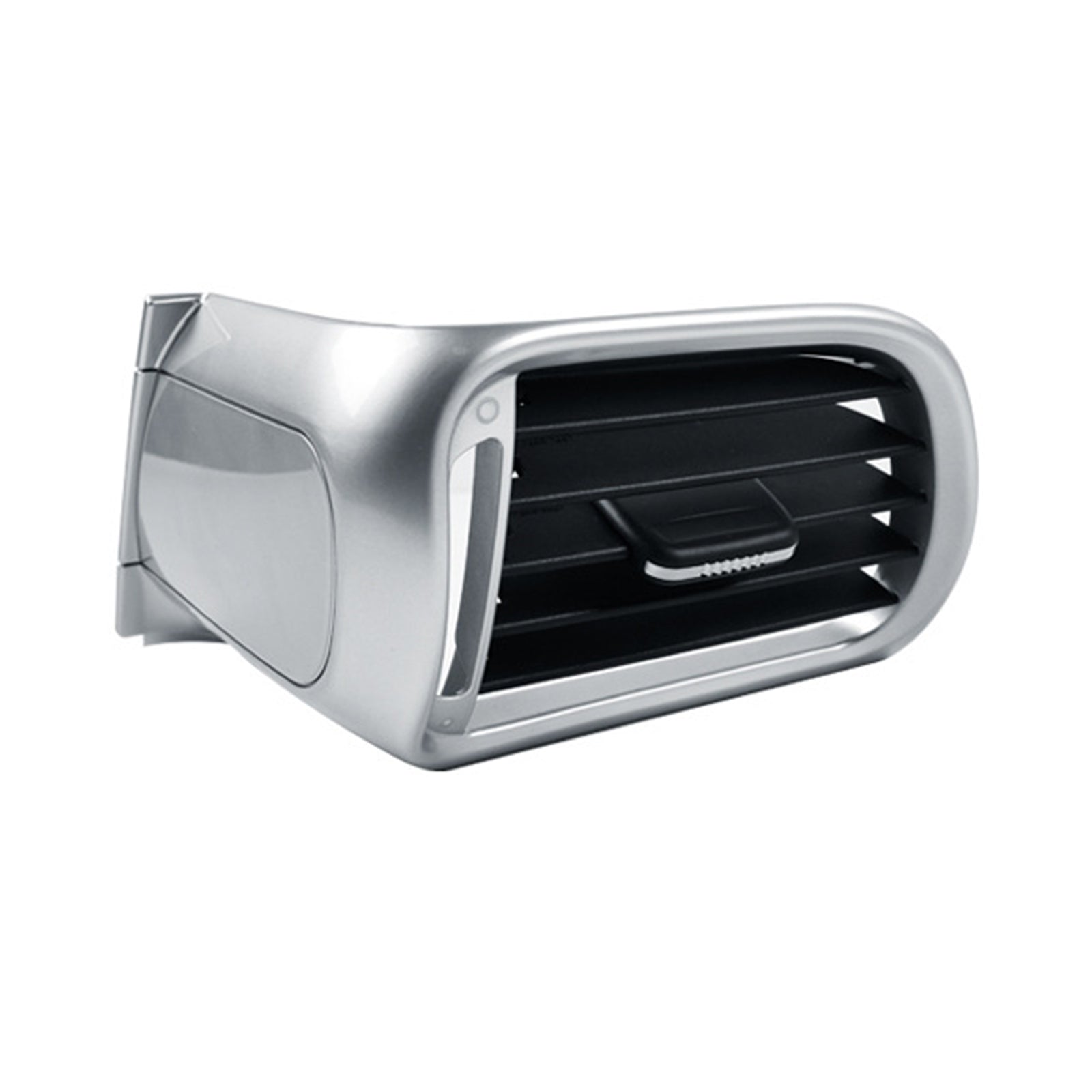 Zilverkleurige afdekking voor het linker/rechter middenventilatierooster van de Porsche Carrera 997 (2004-2011) - Onderdeelnummers : 99755214105, 99755213105, 99755213205