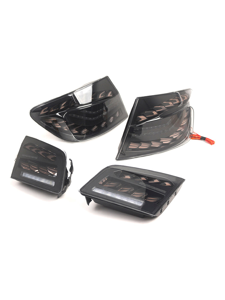 Luci posteriori a LED fumo per BMW Serie 5 di 6a generazione (2010-2016) (5F10, F18, M5, L&R)