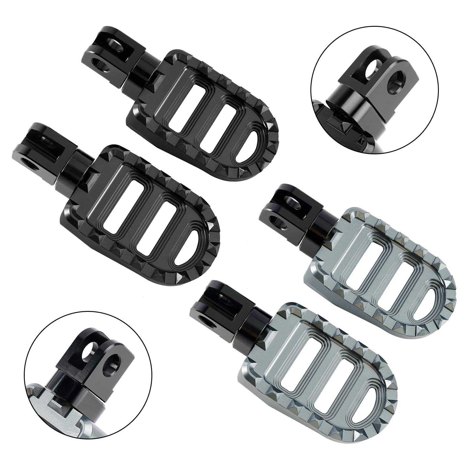 Reposapiés delantero para CFMOTO 450SR 450NK 650NK 400NK 800NK 650GT