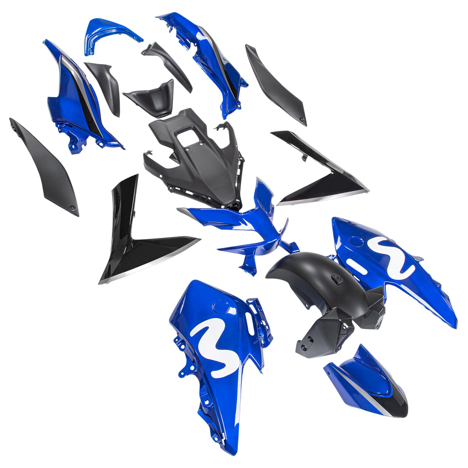 Kit de carénage de carrosserie en plastique ABS d'injection pour Yamaha T-MAX 560 2022-2024 06#