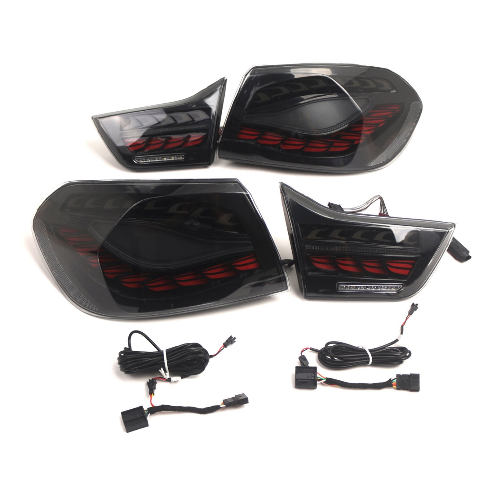 Feux arrière à LED fumés gauche et droite pour BMW F36 (Gran Coupé/Cabriolet) 2014-2020, ensemble de feux arrière 63217296100 63217296099