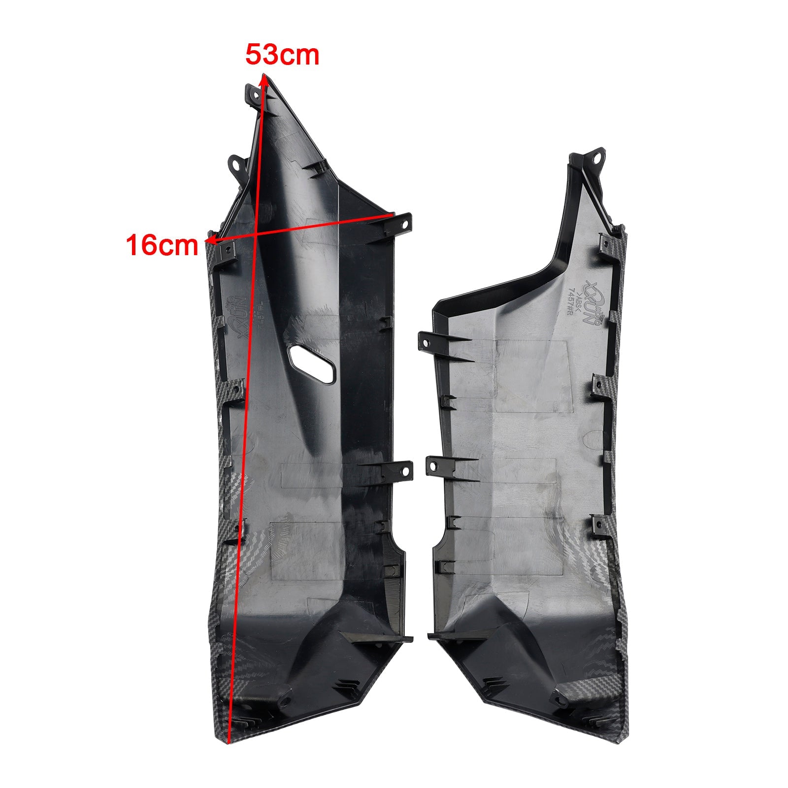 Honda Adv 160 2023-2024 Stranska zaščitna plošča za pedala, puhanje, kapuca