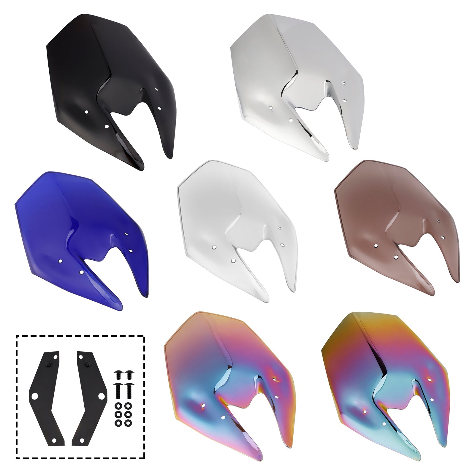 Pare-brise + support pour Kawasaki Z900 2025