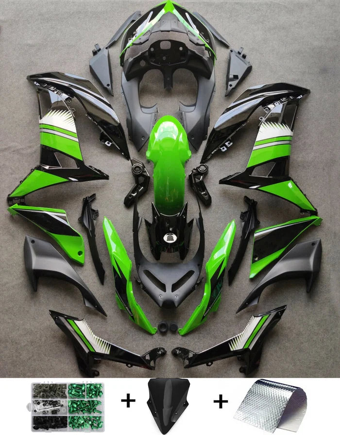 Einspritzverkleidungssatz, Karosserie aus ABS-Kunststoff für Kawasaki Zx10R 04–05