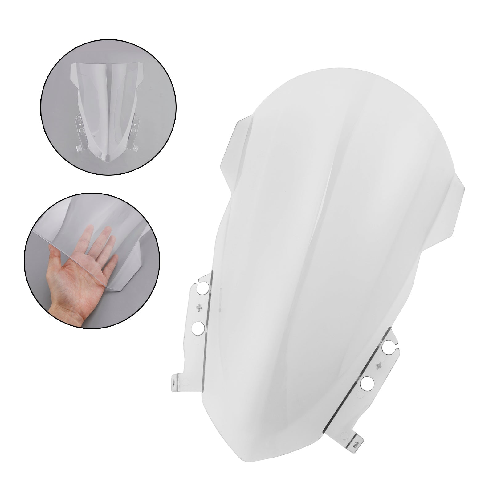 Daytona 660 2024+ moottoripyörän tuulilasi