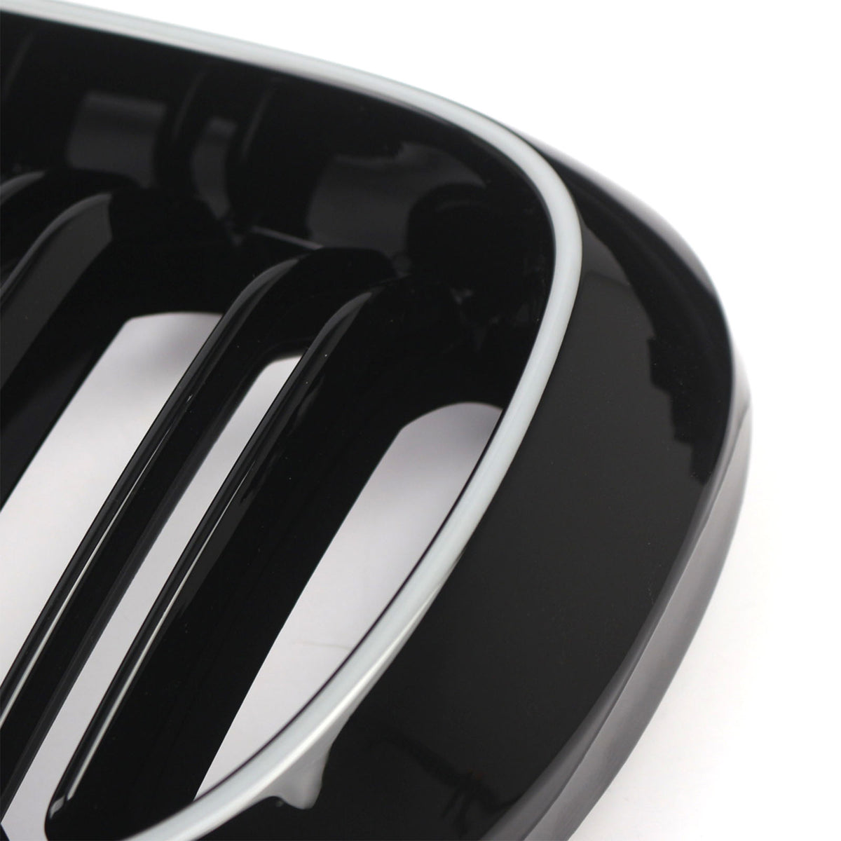 Double Slat Front Bumper Kidney Grille Pour BMW X5/X6 F15 F16 2013-2018
