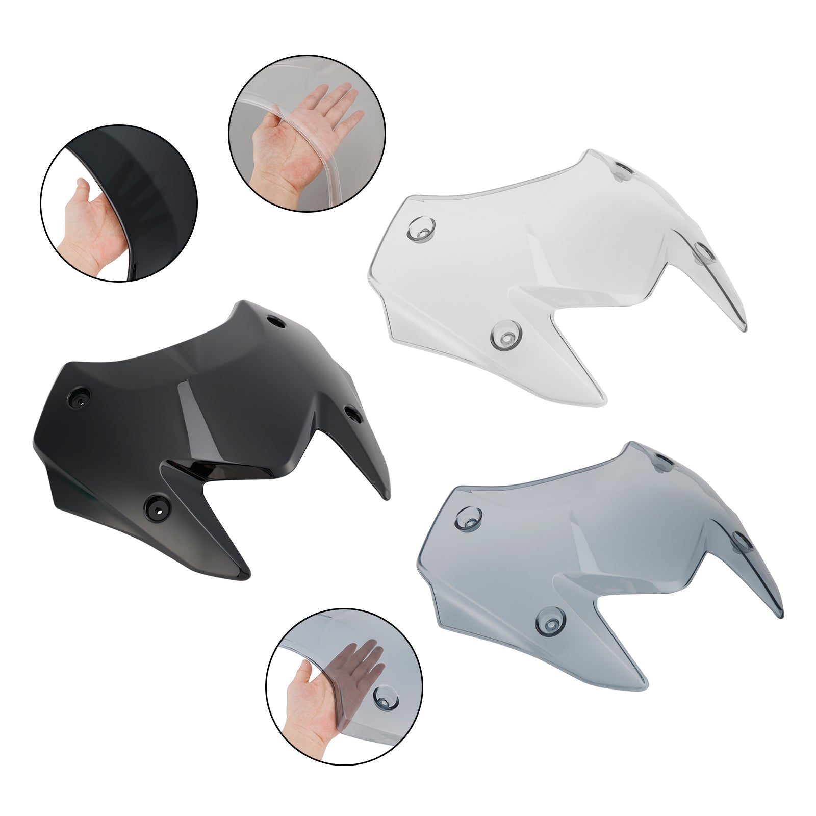 Vetrobransko steklo in podpora za Yamaha T-Max 560 2022-2024