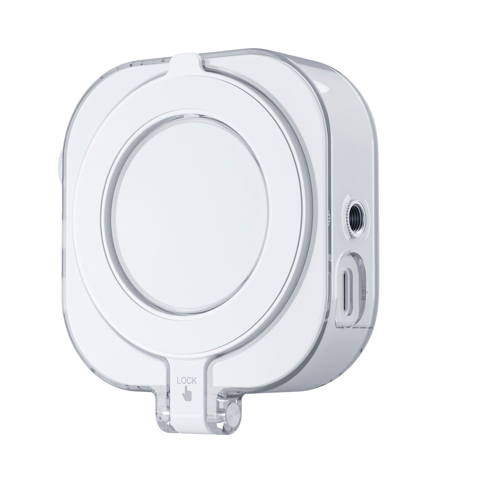 Mini lampada da scrivania desktop magnetica per telefono cellulare, colore semplice