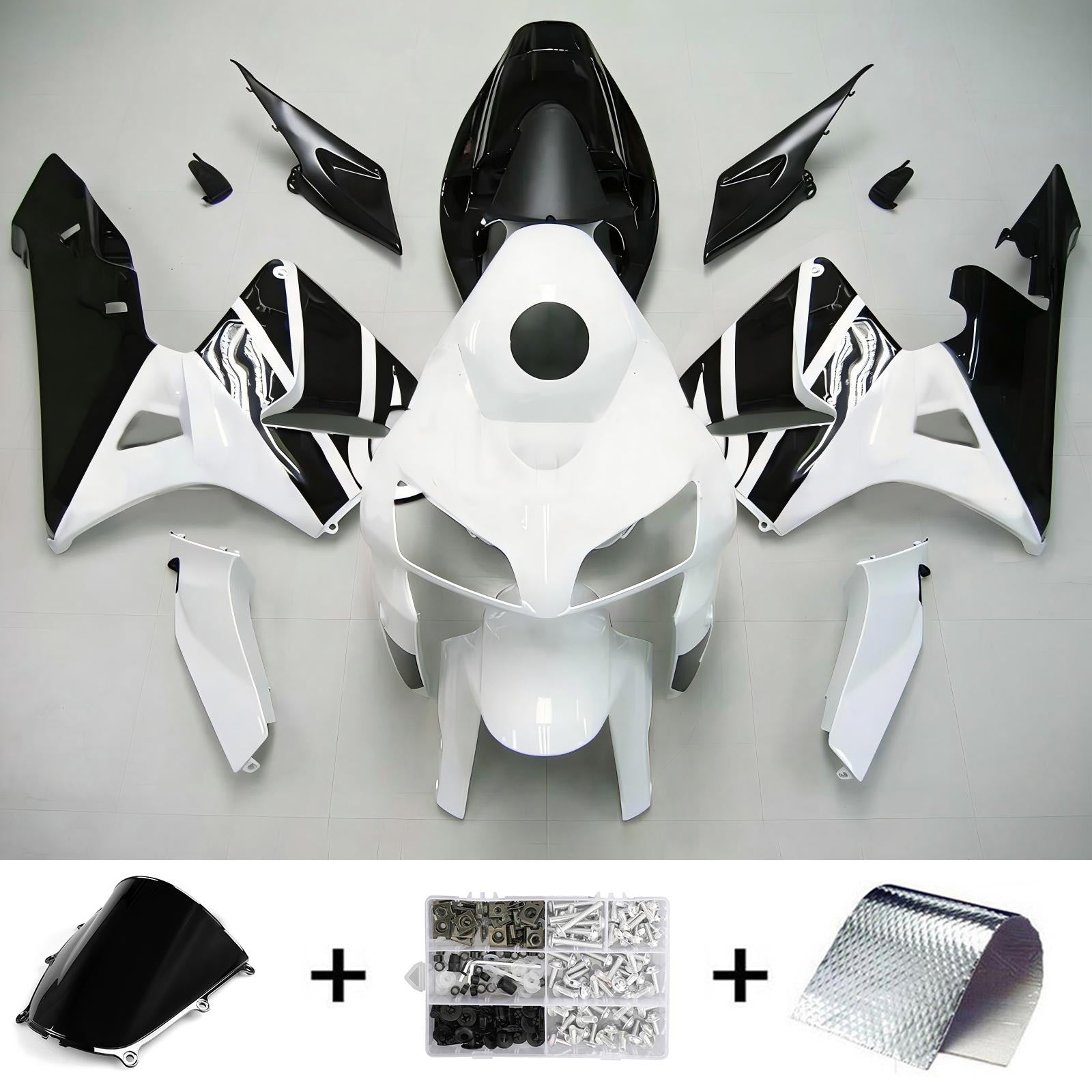 Kit de carénage par injection, carrosserie en plastique ABS pour Honda CBR600RR 2005-2006 F5