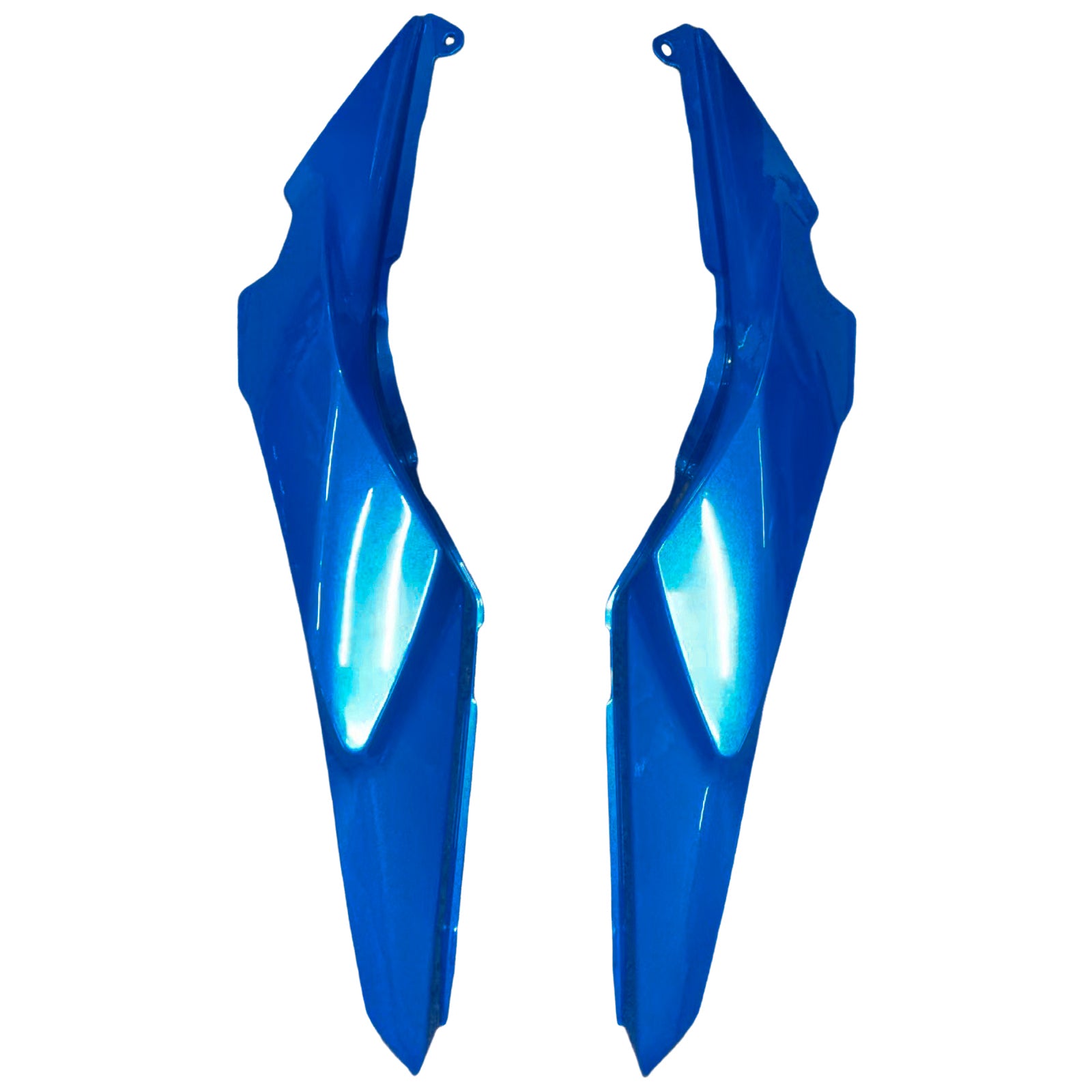 Kit de carénage en plastique moulé par injection bleu pour Kawasaki Ninja 650 EX650 2017-2019