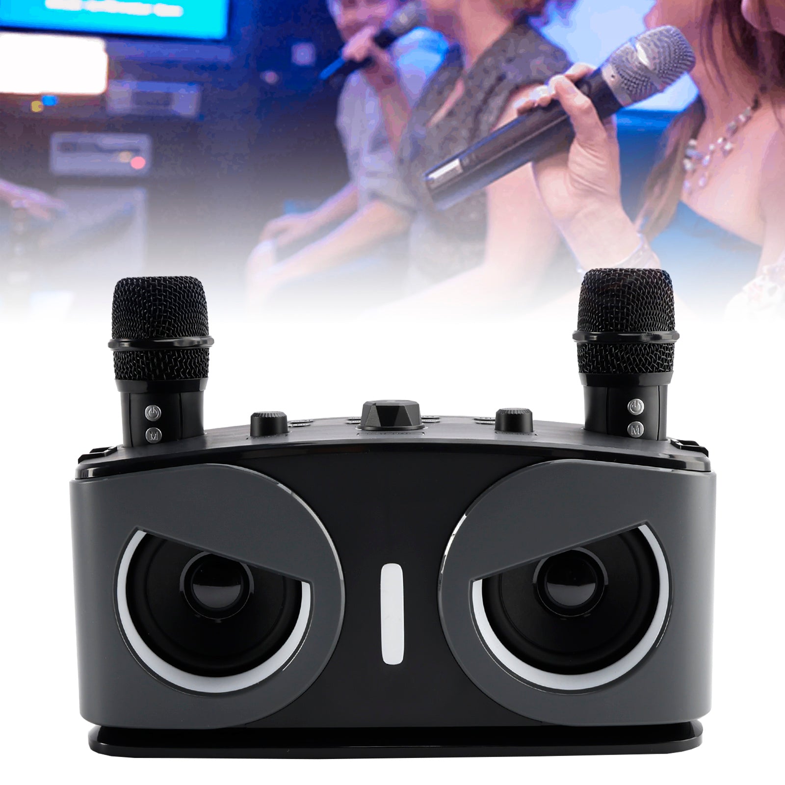 Enceinte Bluetooth sans fil haute puissance Home Cinéma Karaoké Audio tout-en-un
