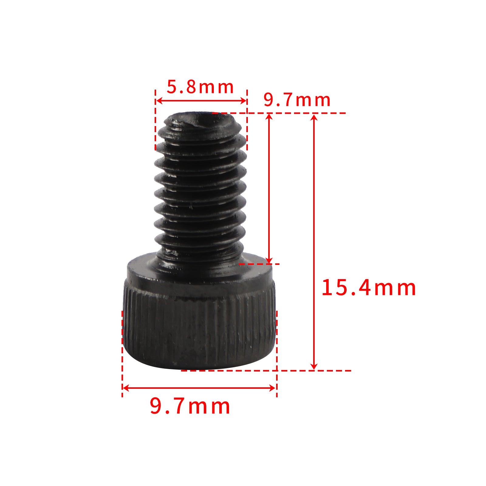 Zaklepni vijaki pritrdilne plošče sprednjega verižnika ABS Yamaha YZF-R 125 2009-2021 5D7E745600