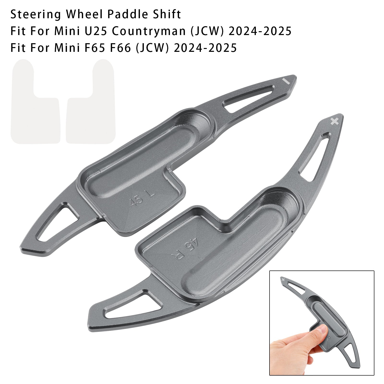 Palettes de changement de vitesse au volant pour Mini U25 F65 F66 JCW (2024-2025)