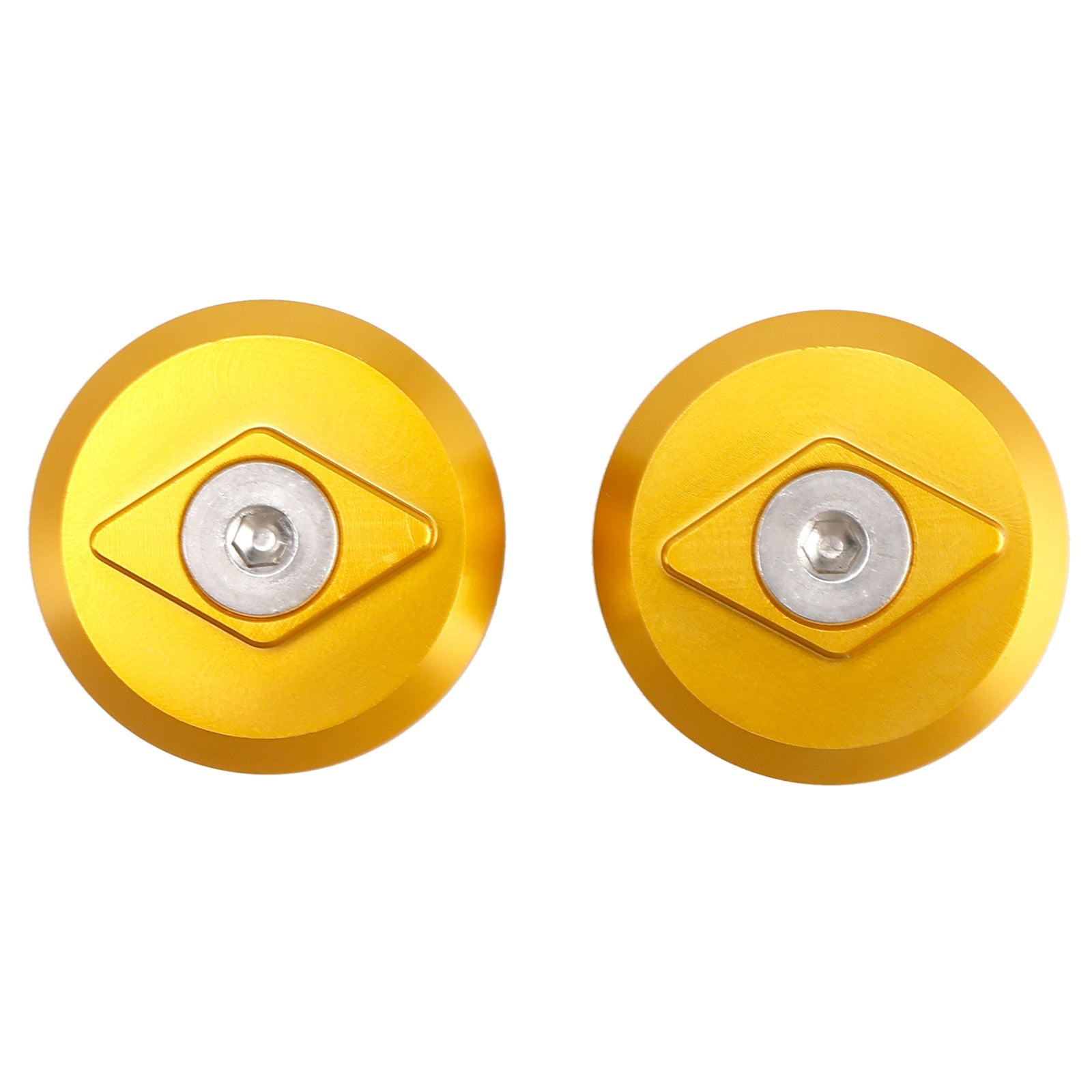 Paar billet aluminium framedoppen voor Kawasaki Ninja 500 2024-2025