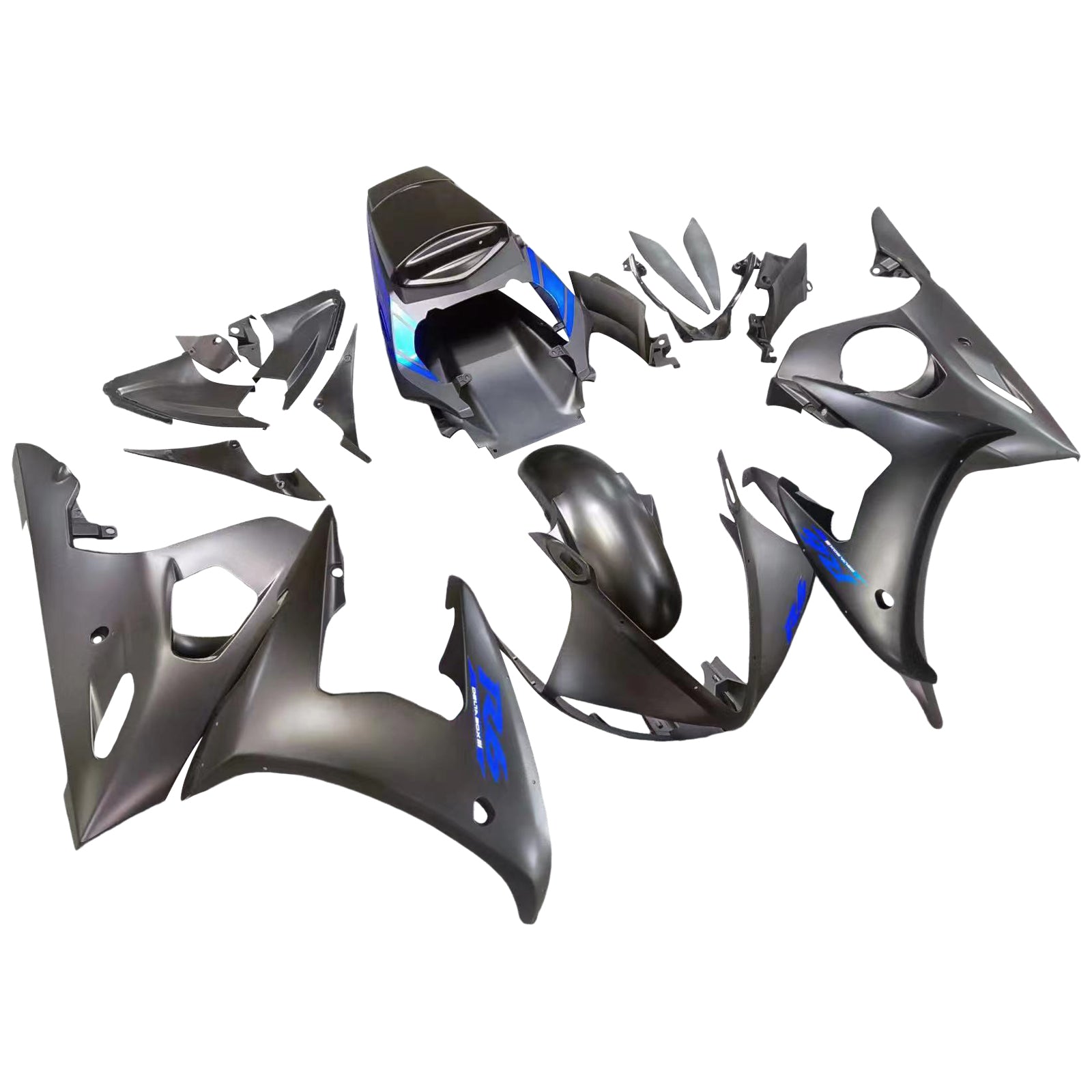 Kit van kuip door, ABS Plastic Body voor Yamaha YZF-R6 2005