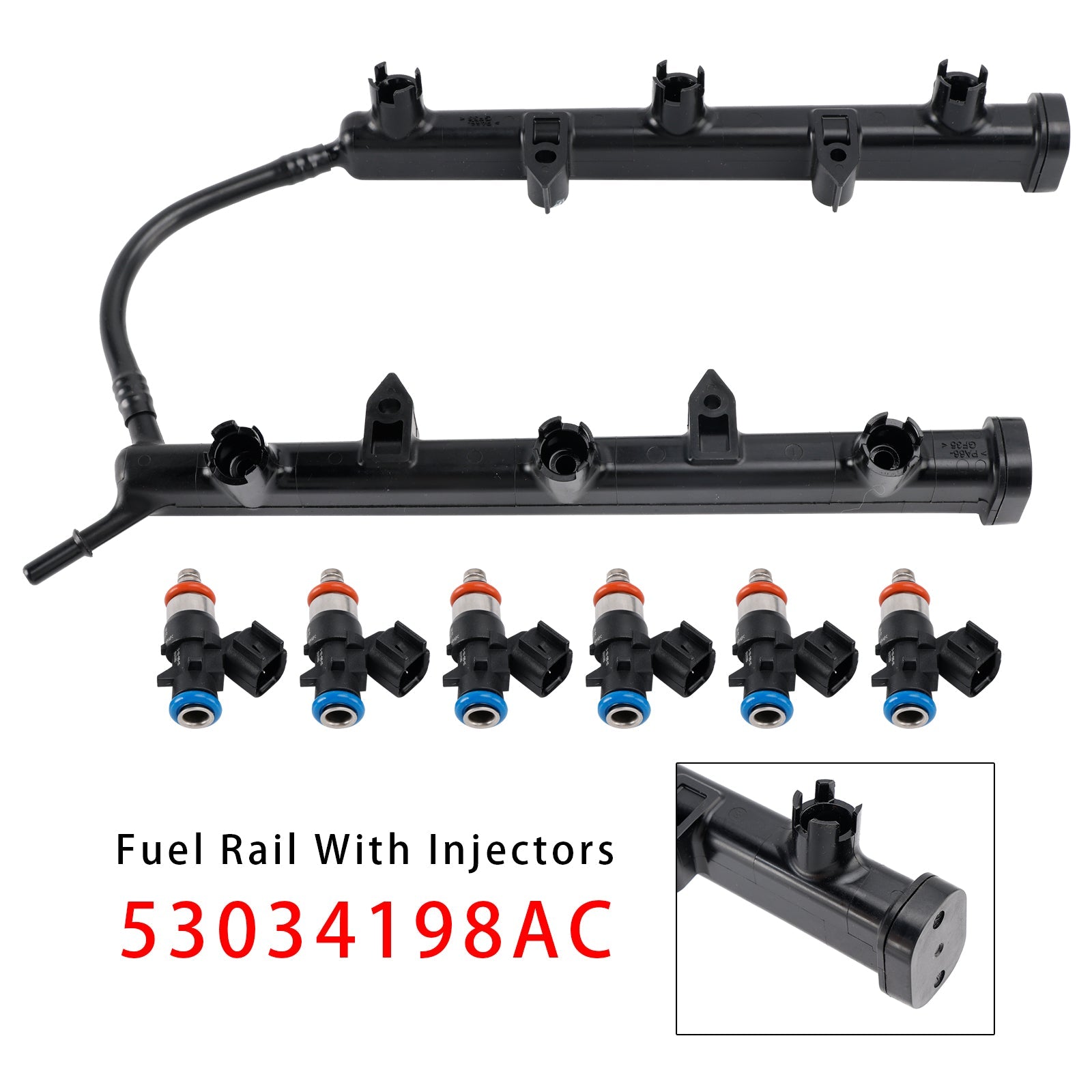 Rampe d'injection avec injecteurs pour Dodge Avenger (2011-2014) - Référence : 05184079AE