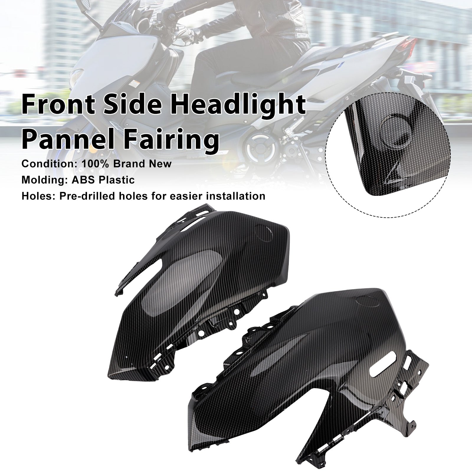 Carénage de phare latéral avant Yamaha T-MAX 560 TMAX560 2025-2026