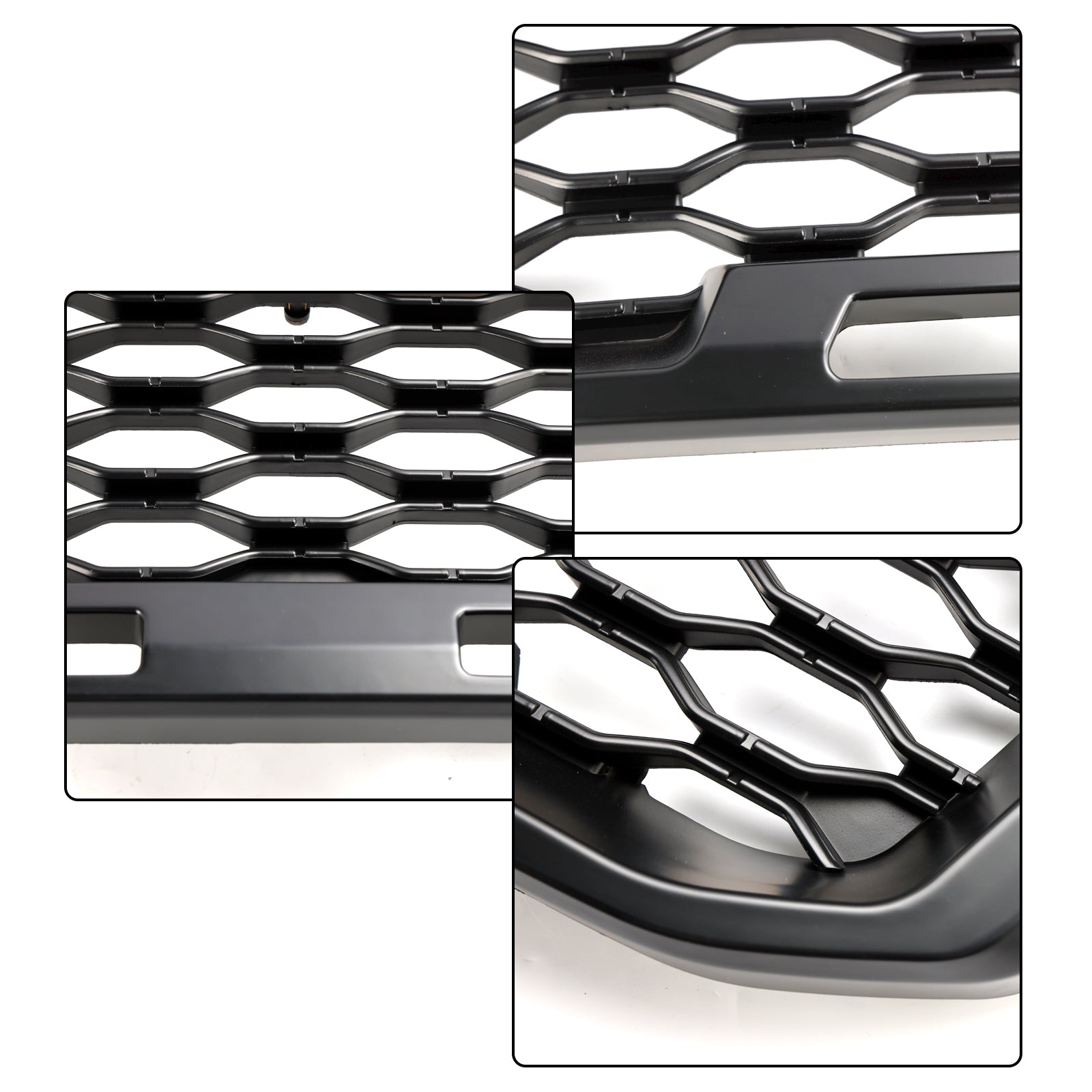 Grille de pare-chocs avant noire pour Ford Ranger T8 2019-2023