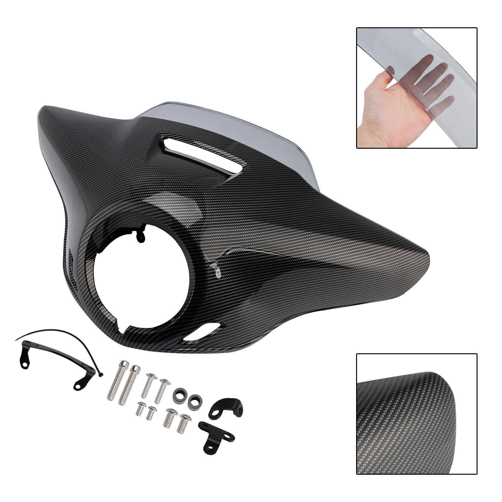 Szyba przednia, owiewka reflektora do HONDA CM300 CM500 (2021-2024)