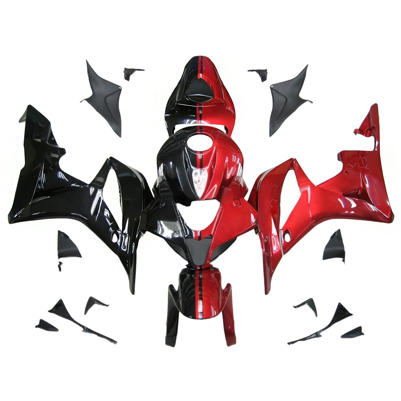 Kit de carénage à injection en plastique ABS pour Honda CBR600RR 2007-2008 F5