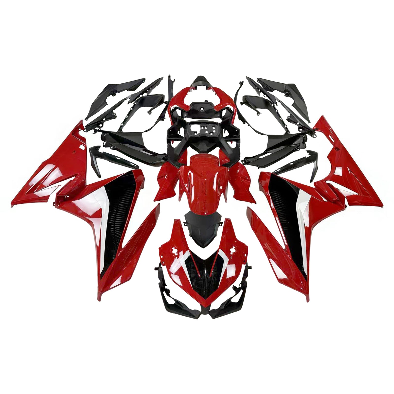 Kit de carénage injecté en plastique ABS pour Honda CBR500R 2019-2021