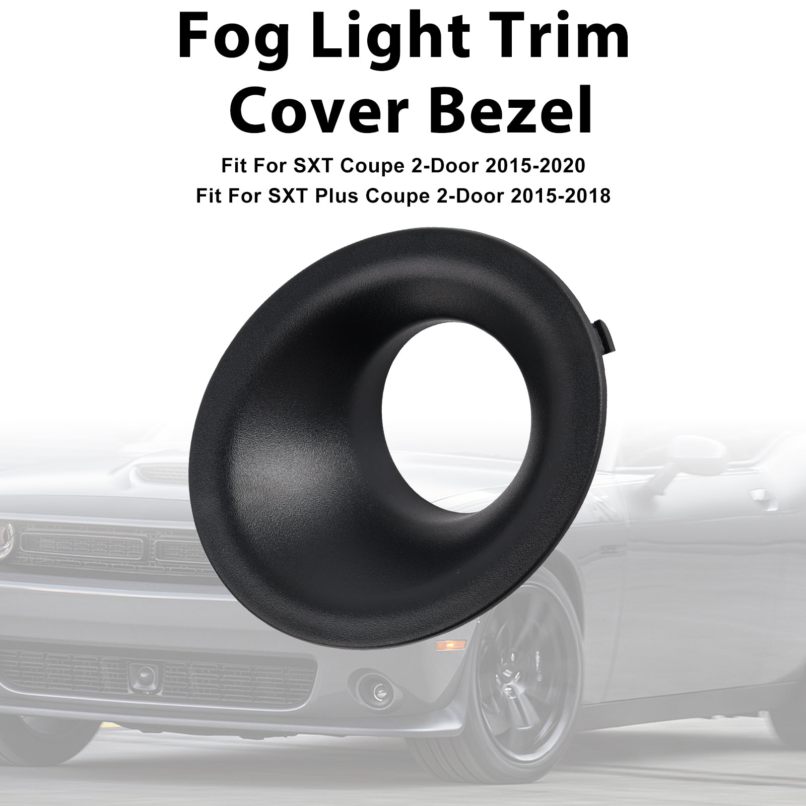 Garniture de feu antibrouillard avant droit pour Dodge Challenger 2015-2021 68259662AA