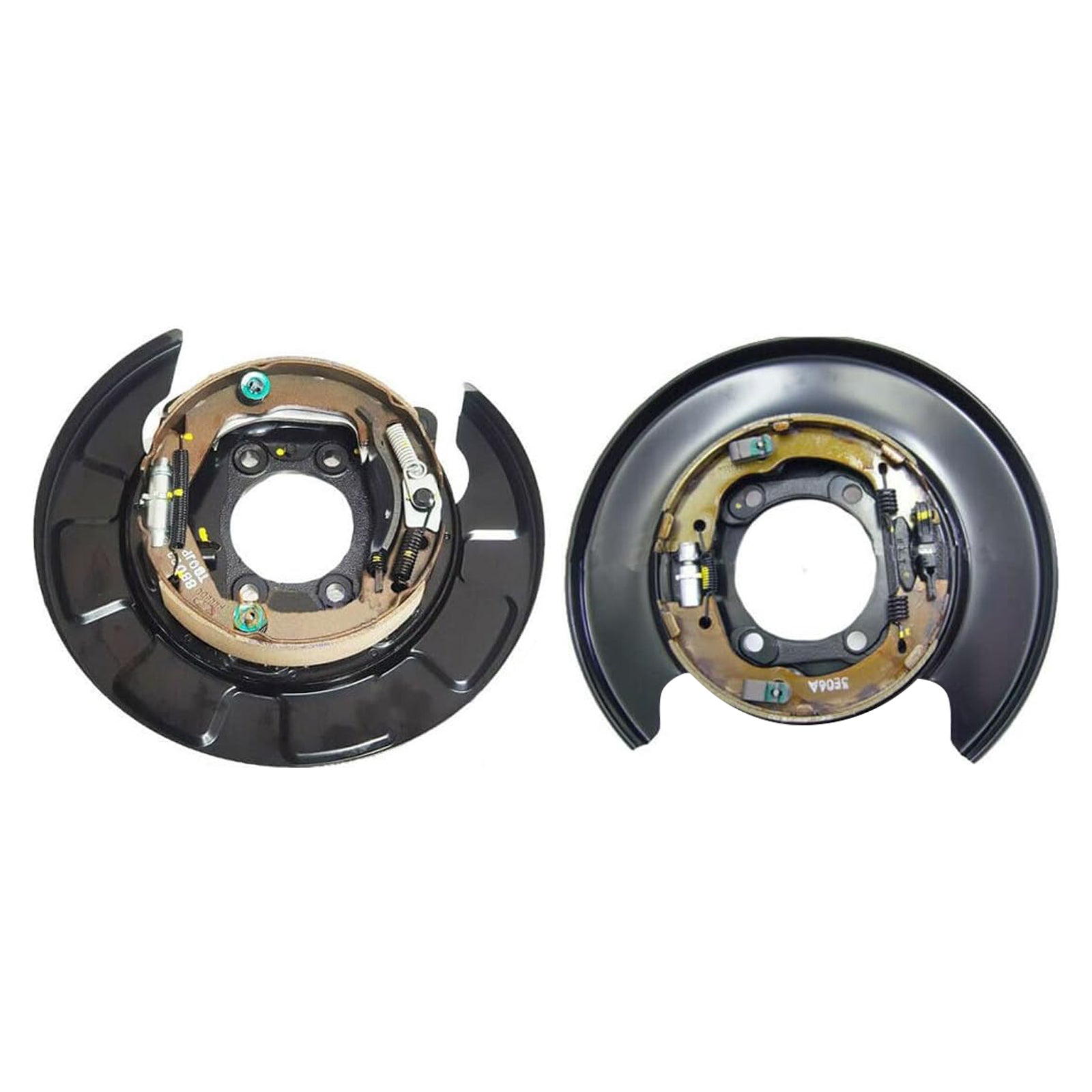 Piastra freno di stazionamento posteriore sinistro e destro 582502P100+582702P100 per Hyundai Kia