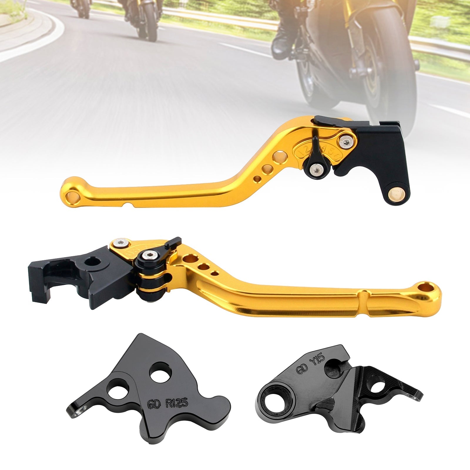 Dolga ročica zavore in sklopke za Yamaha XSR 155 MT15 2019-2022