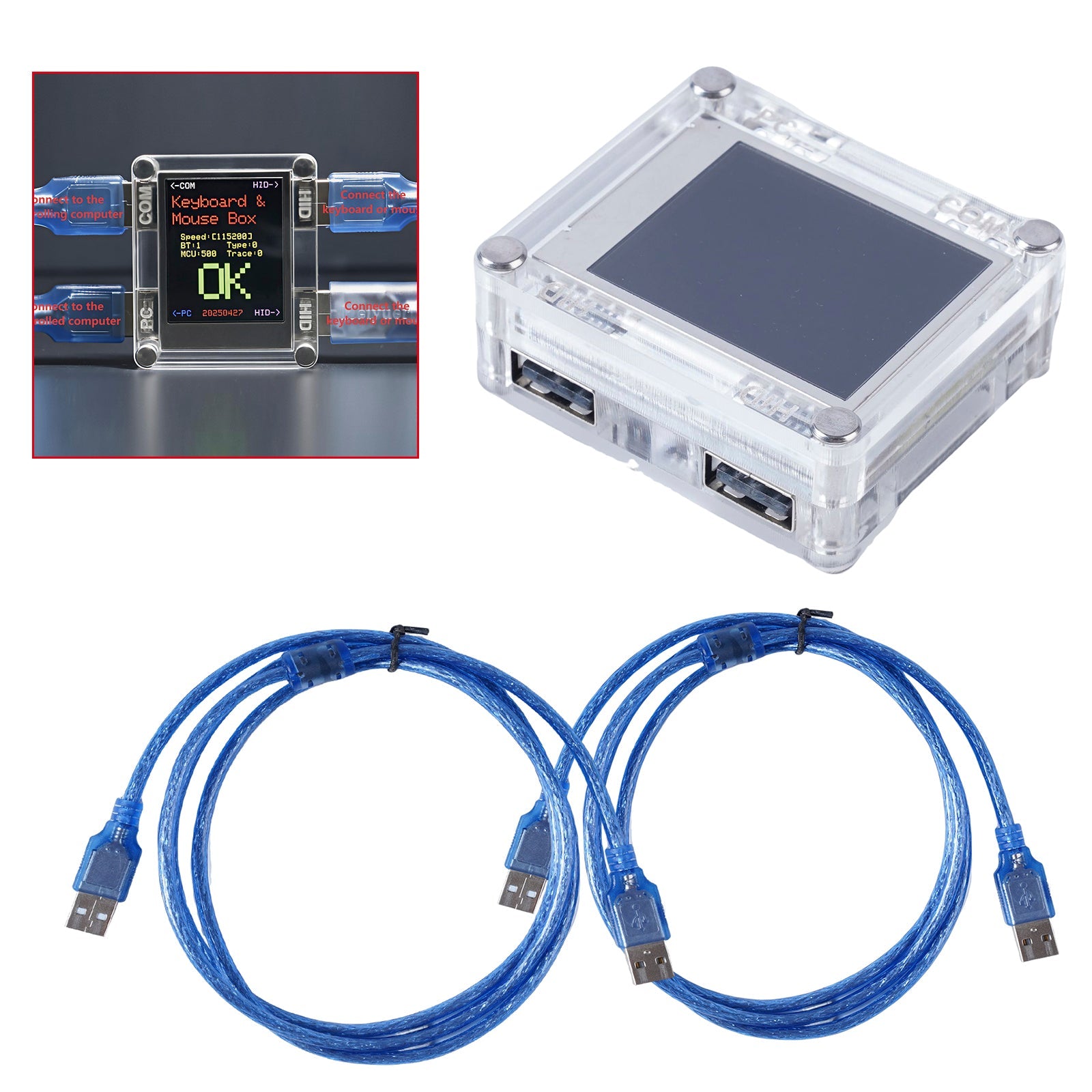 Płyta rozwojowa'podwójne uczenie się sterowania maszynowego dla klawiatury i myszy Kmbox