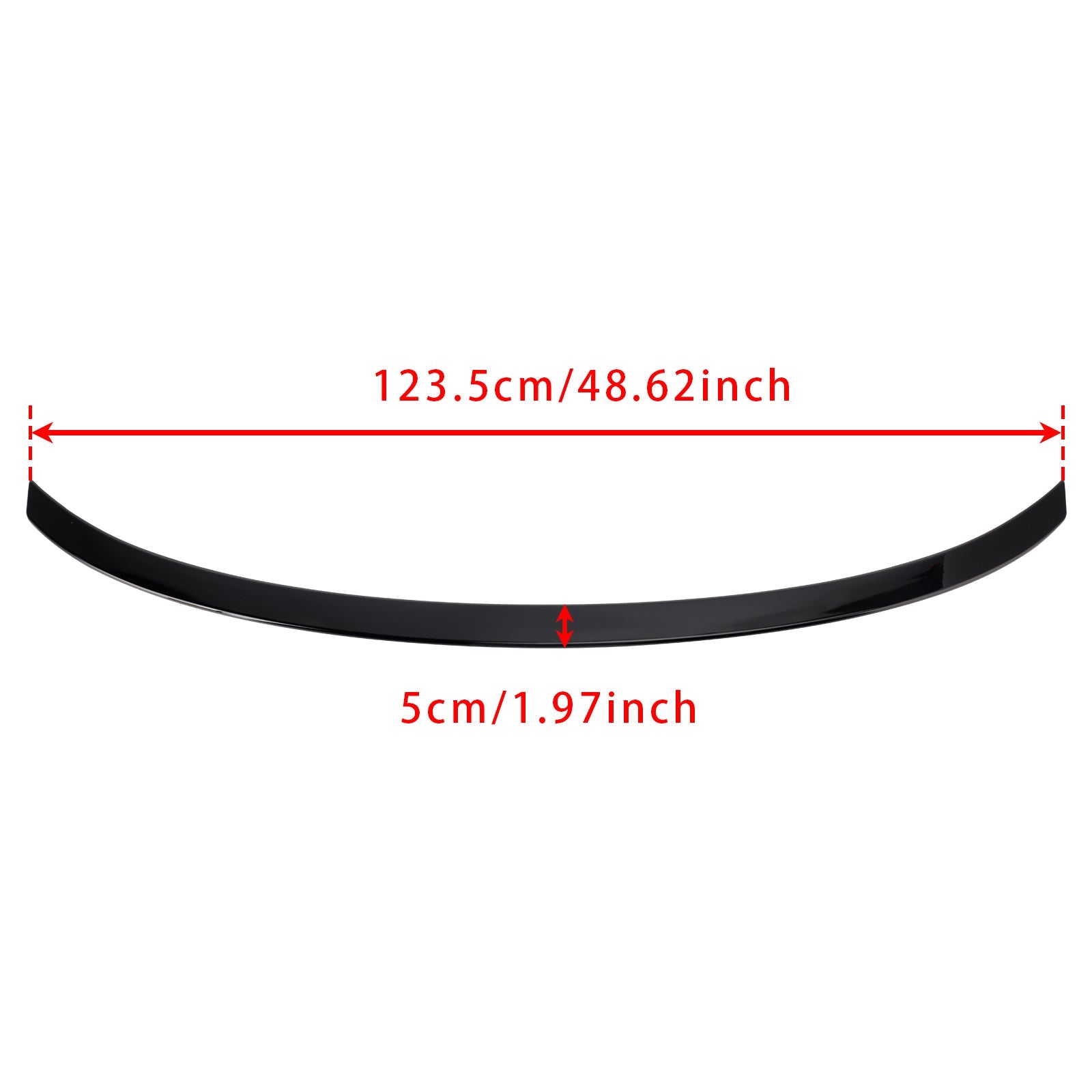 Aileron de coffre arrière noir brillant style MP pour BMW Série 4 G26 Gran Coupé (2021-2025)