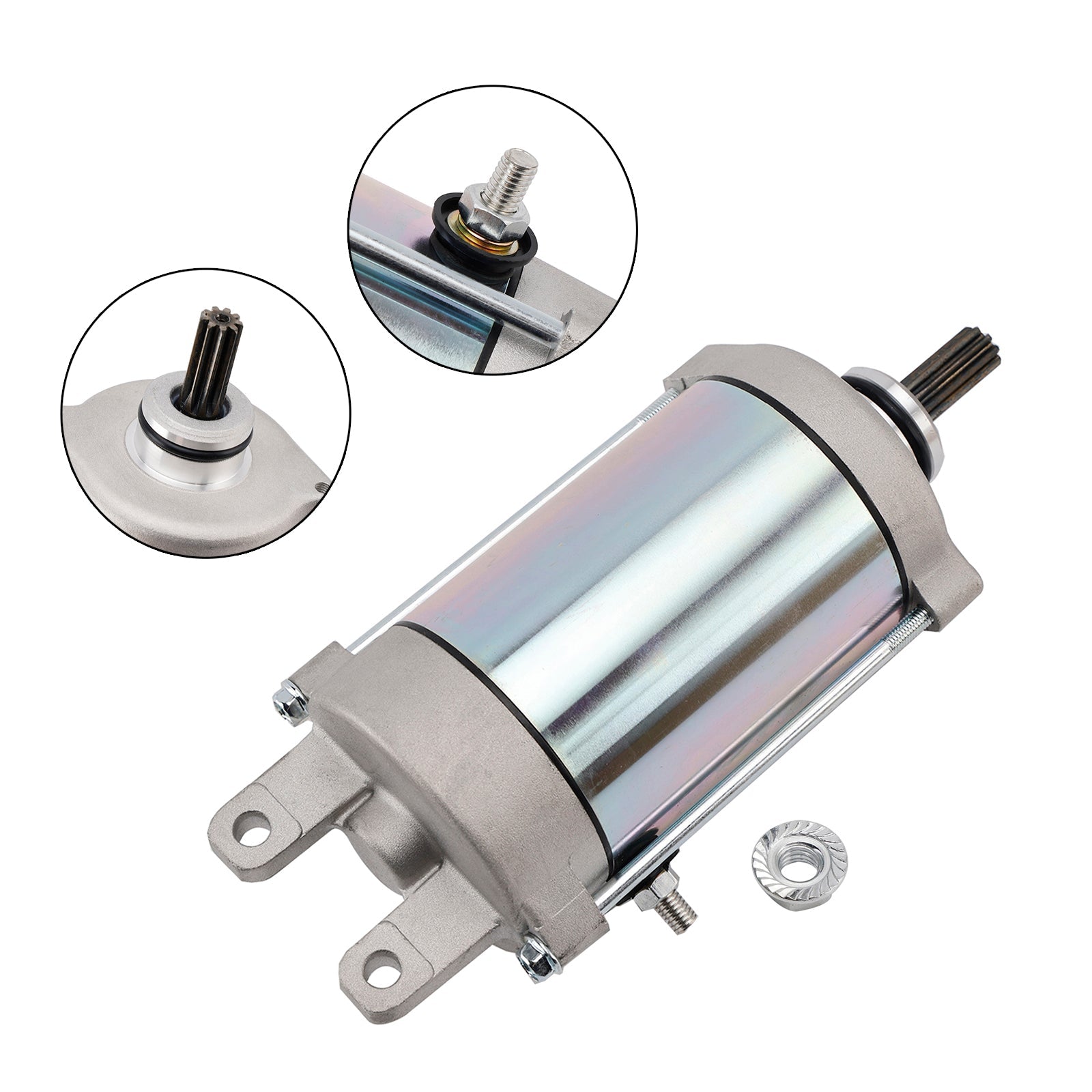 Reemplazo del motor de arranque para Kymco UXV 500 4x4 (2009) - Número de pieza :31210-LEE8-E00