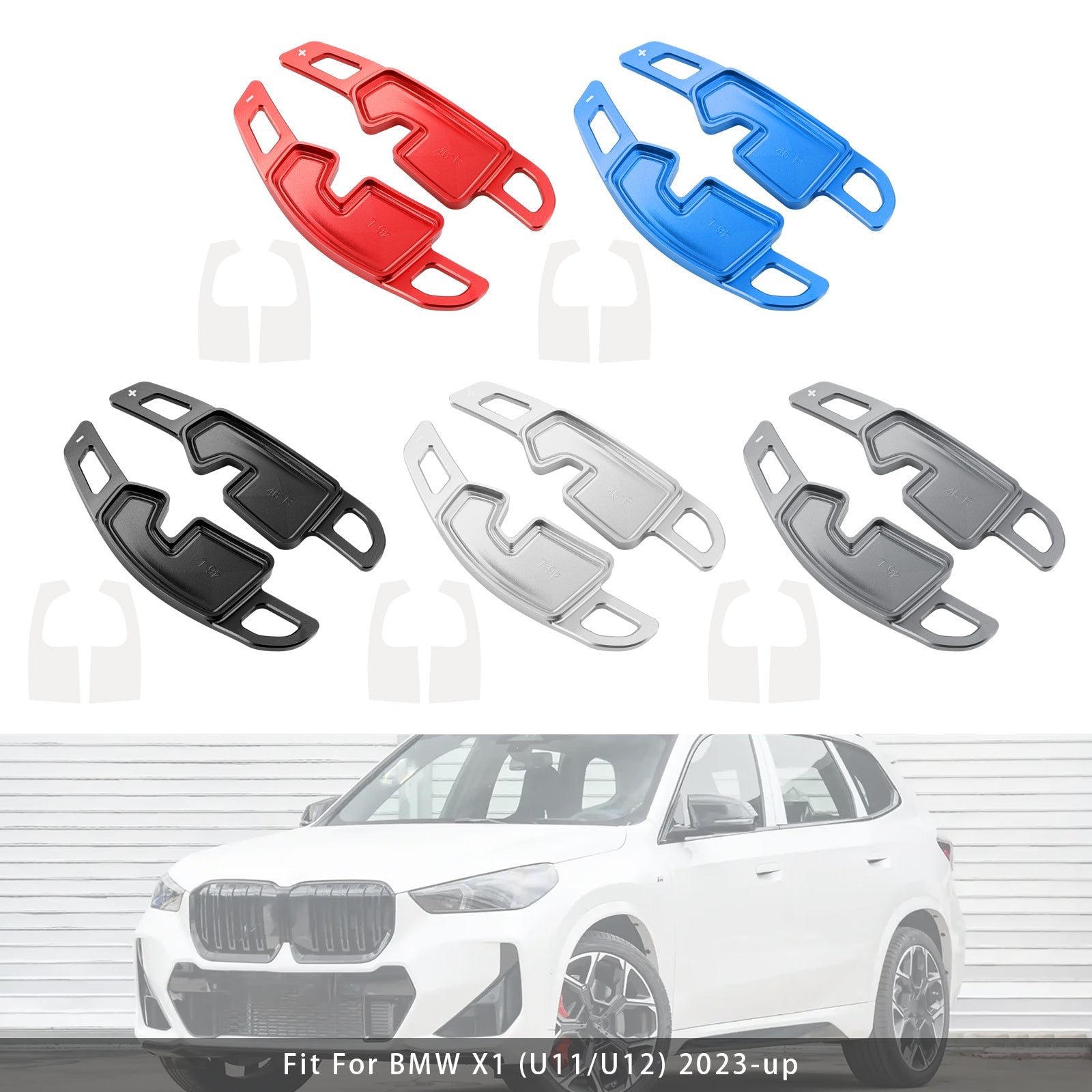 Palettes de changement de vitesse au volant pour BMW G45 G60 G68 X1 U11 U12 en aluminium